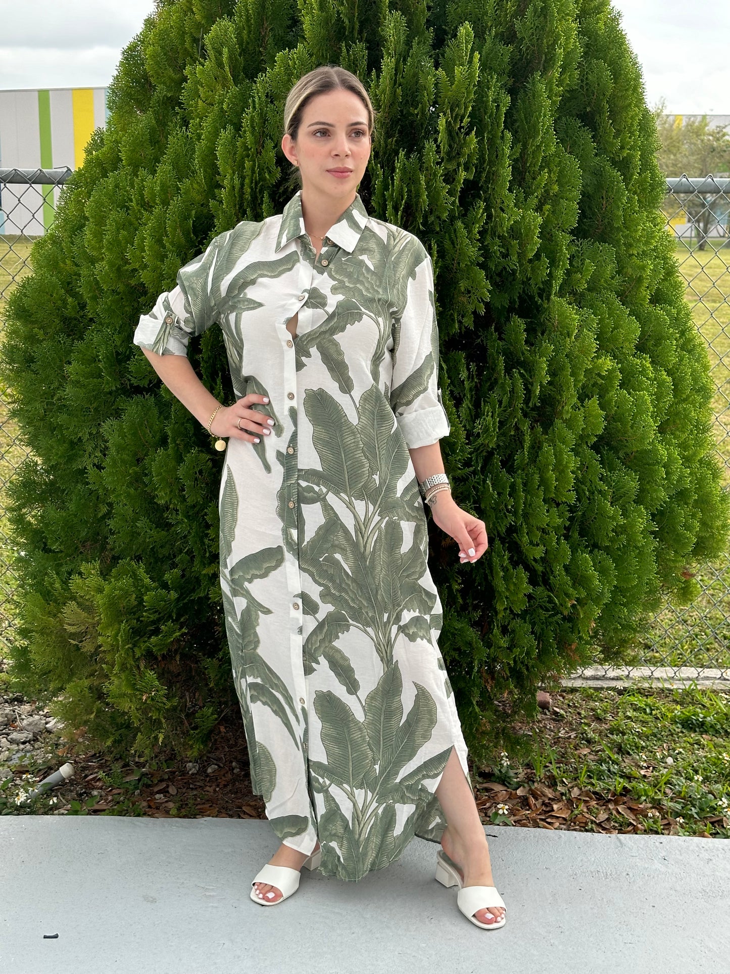 Maldivas maxi dress