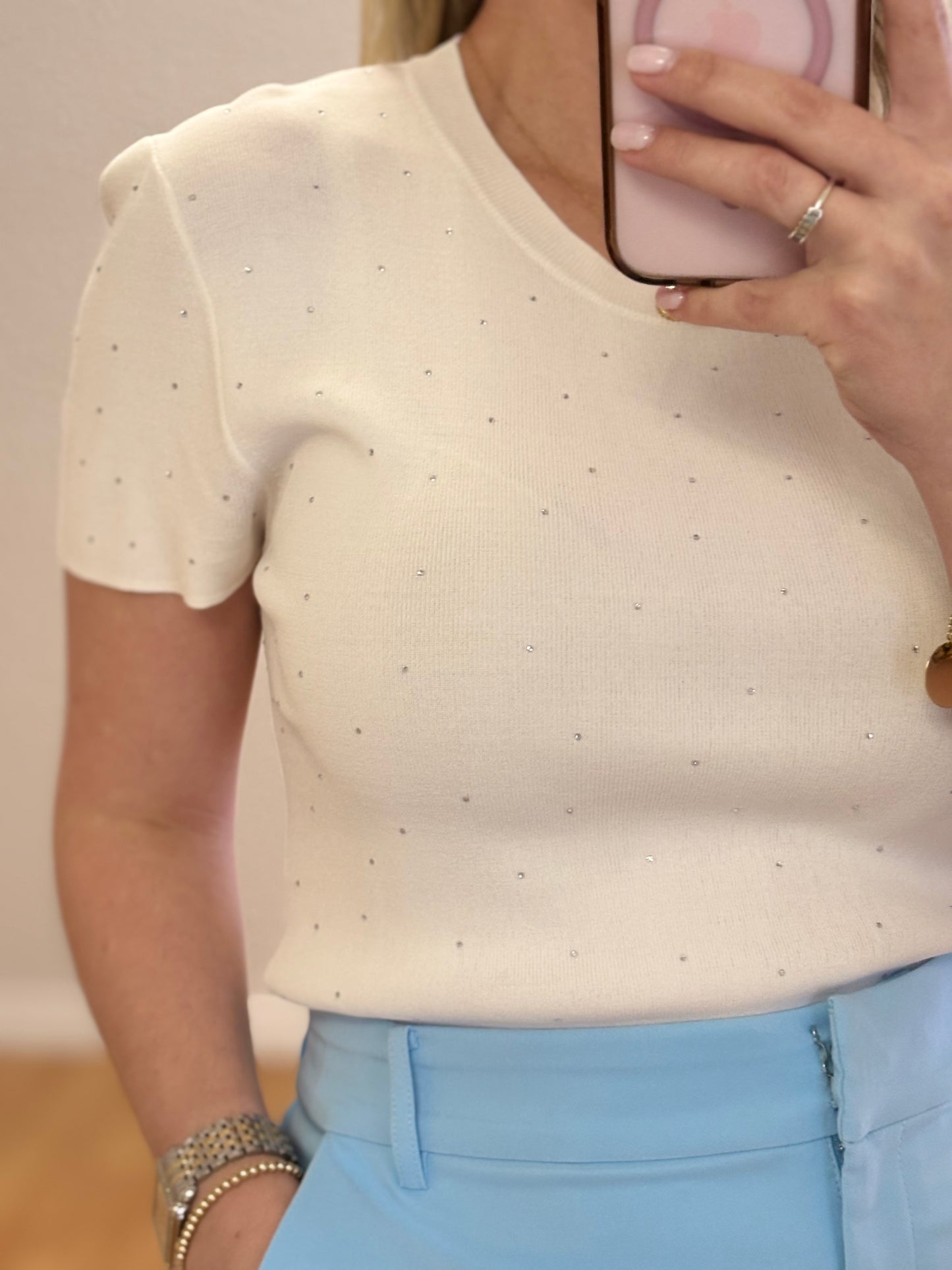 Rhinestone Tshirt