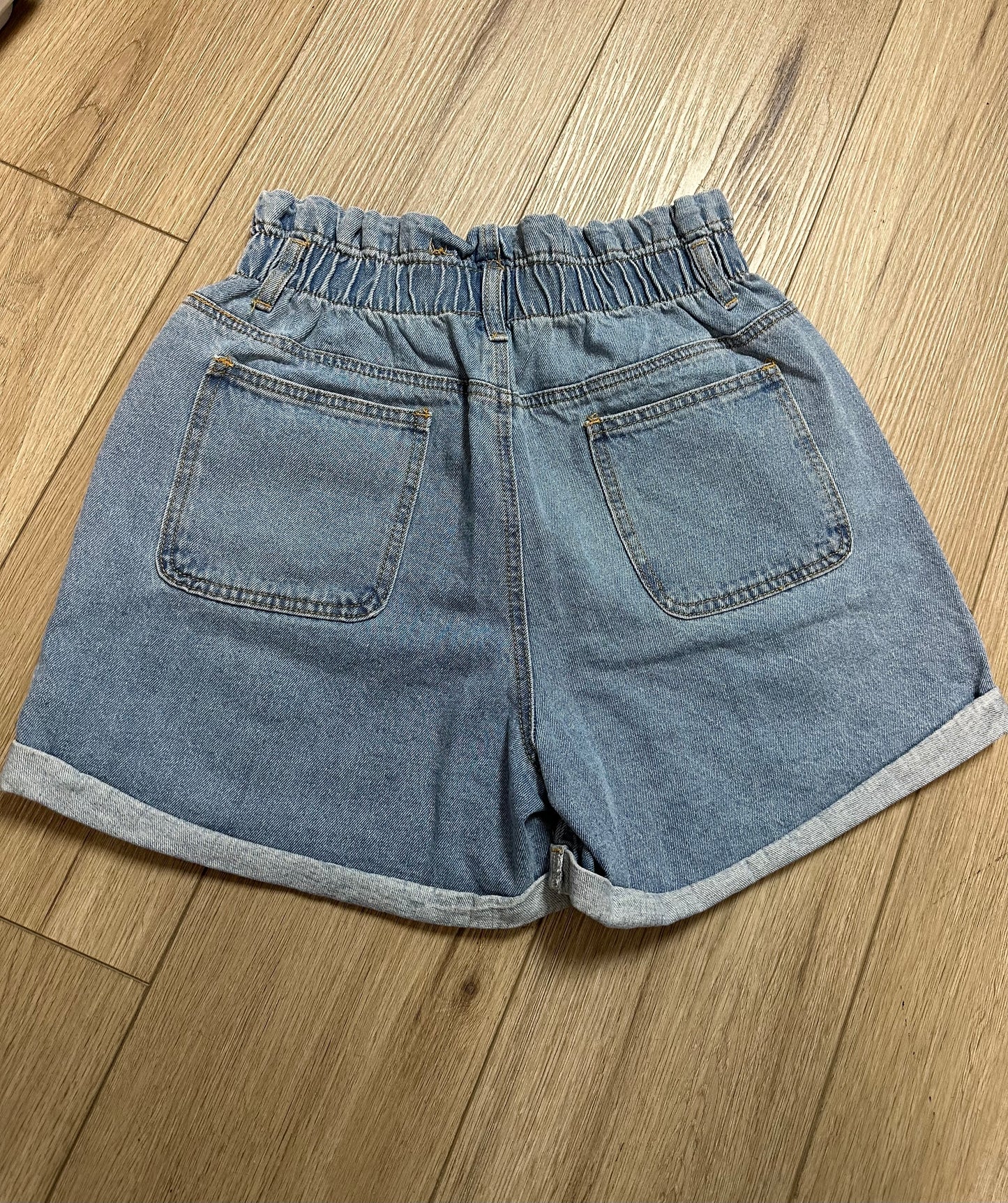 A&A denim shorts