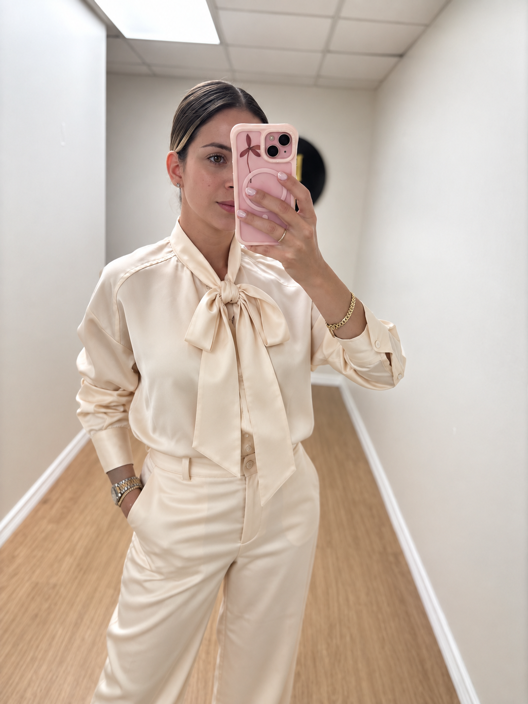 OVI satin set