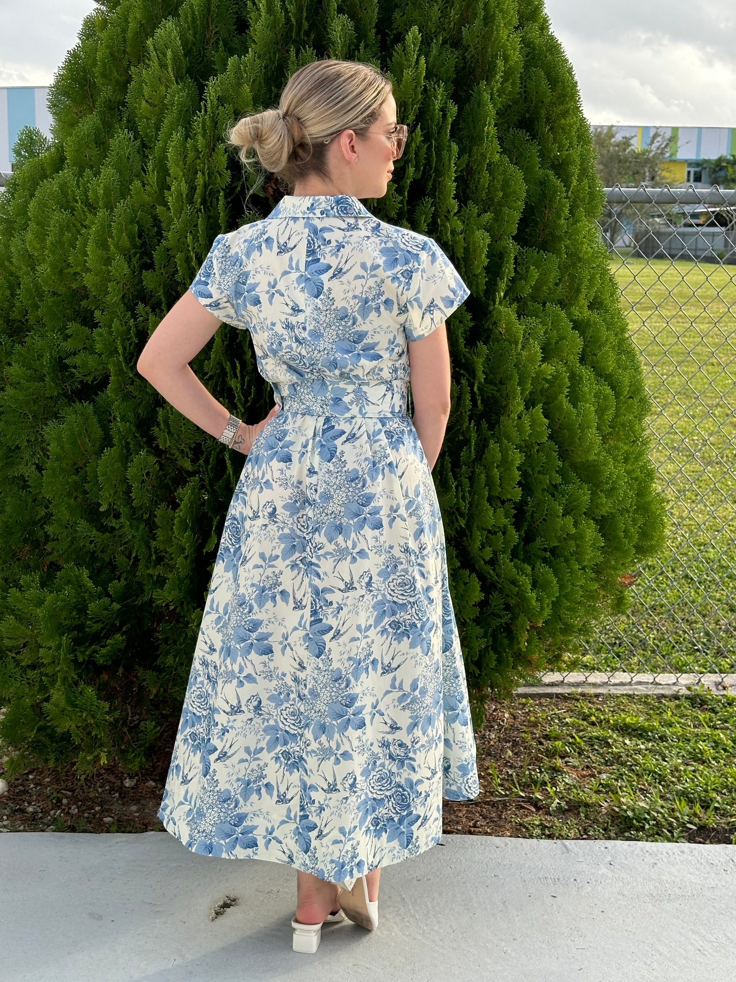 Elena middi dress