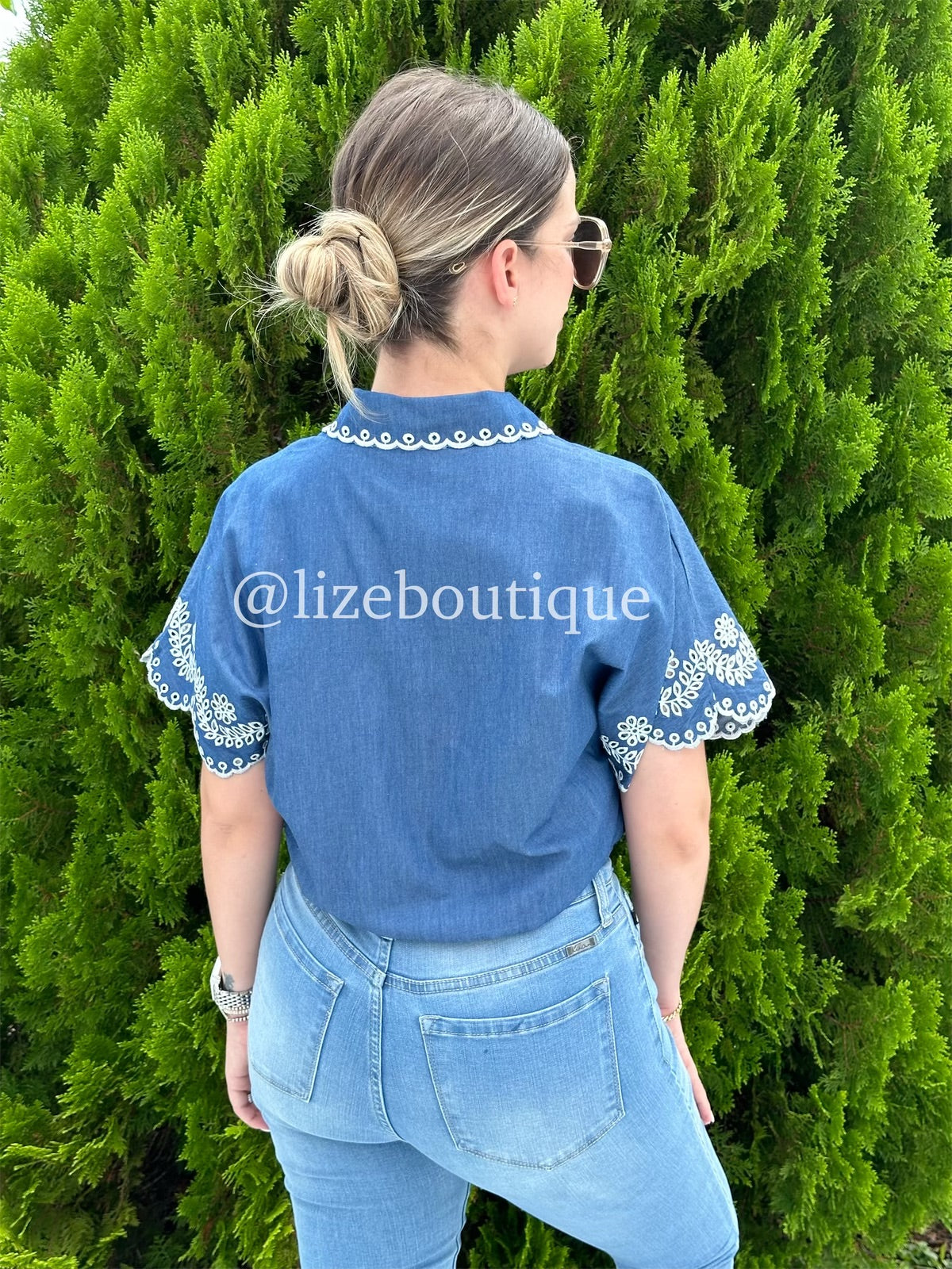 Denim shirt
