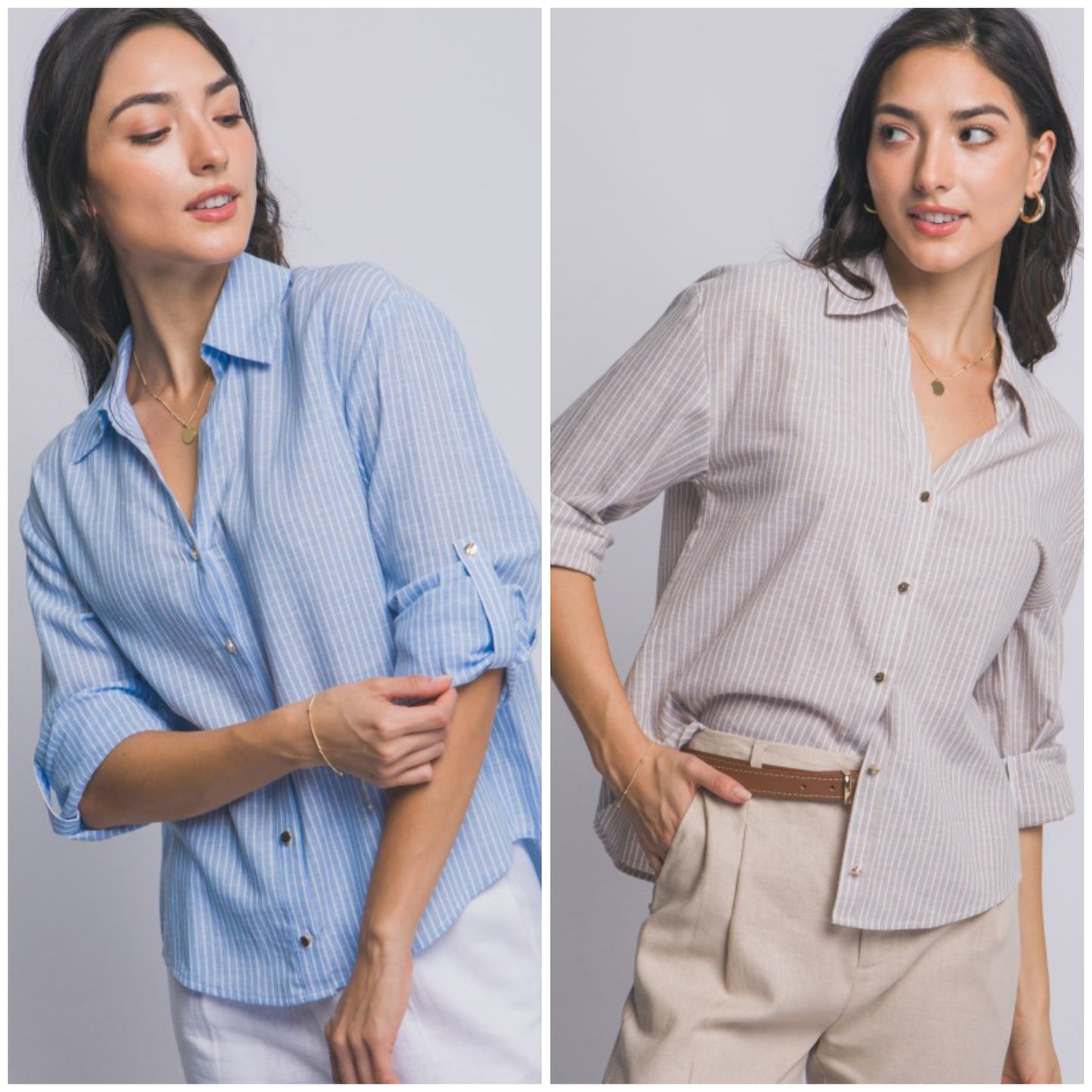 Linens blend shirt