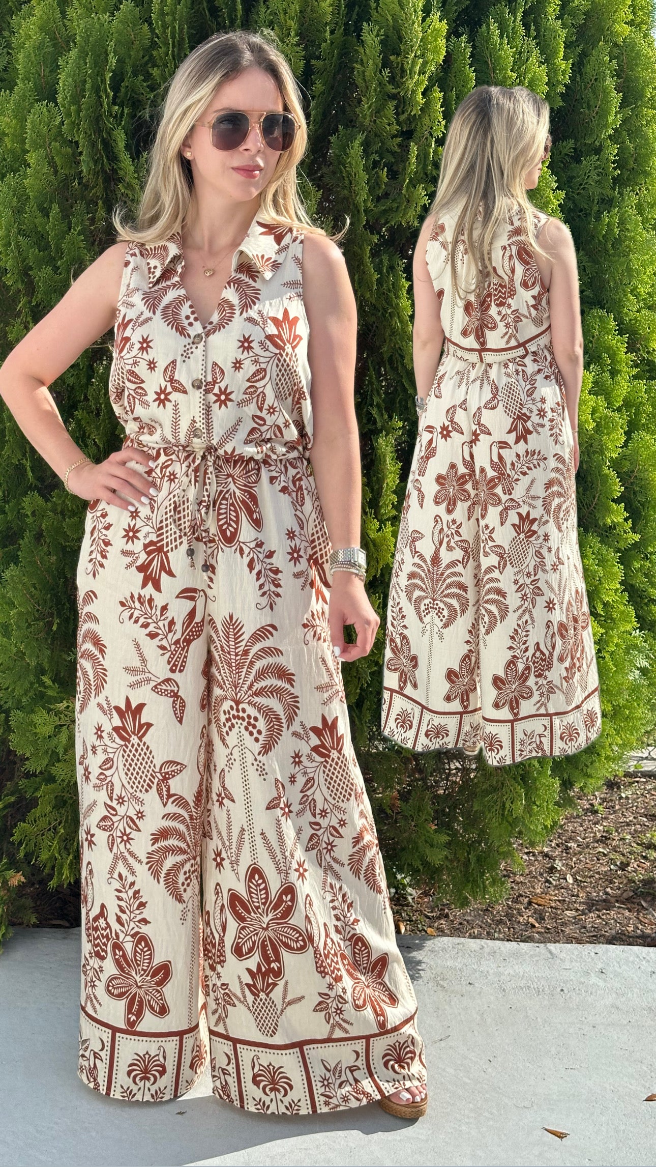 Leira linen jumpsuit