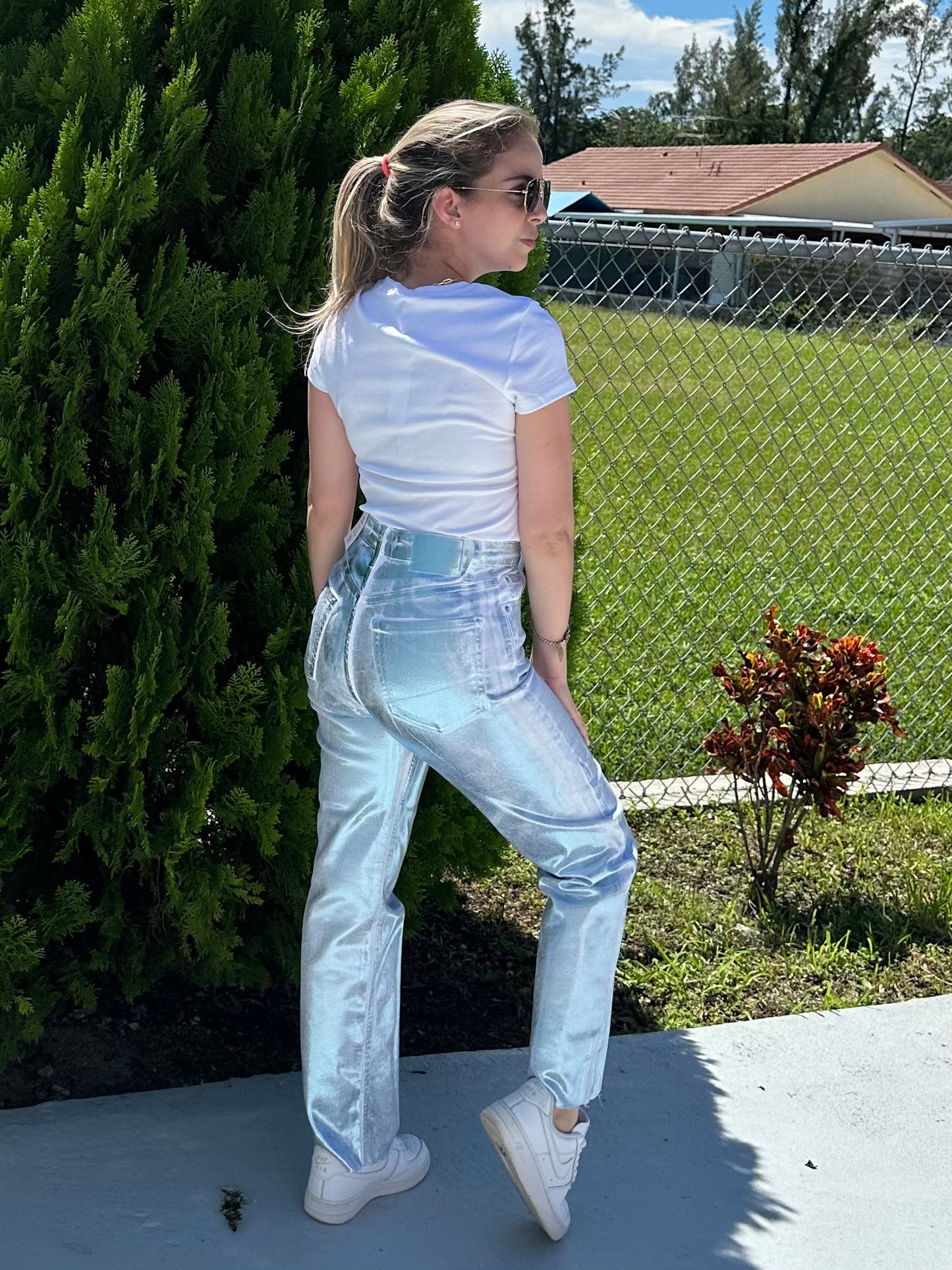 Metallic dream Jean ✅