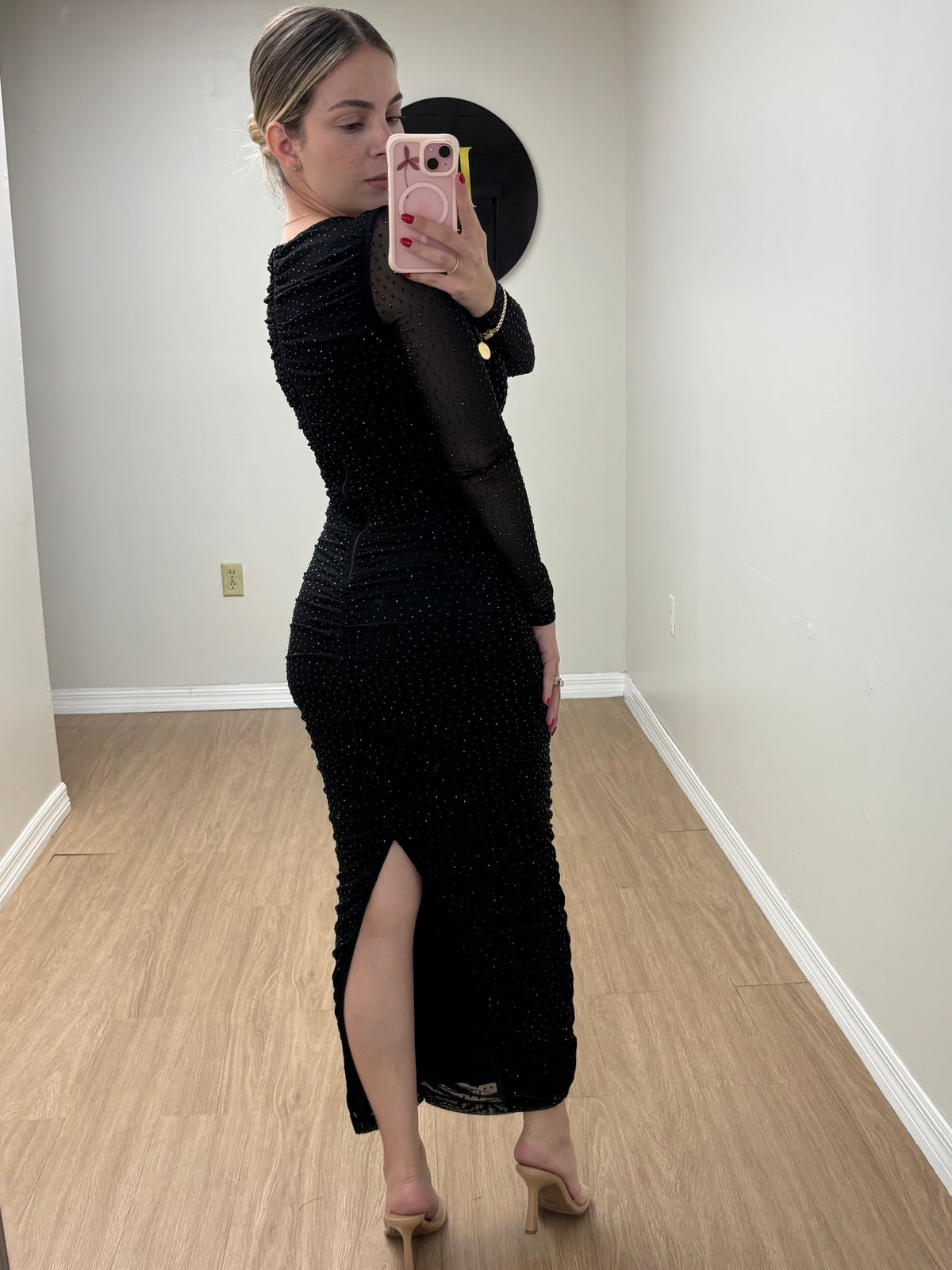 Crystal touch dress