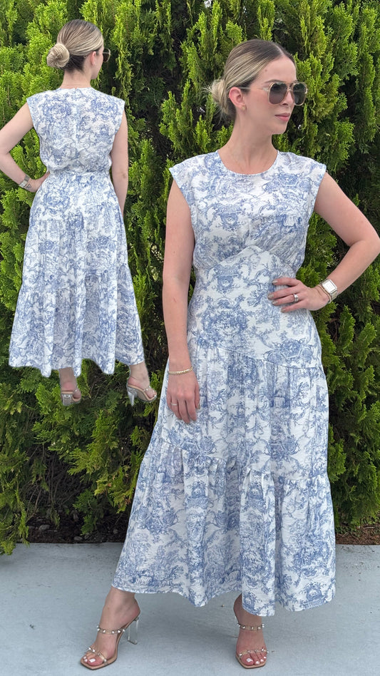 Elizabeth midi dress