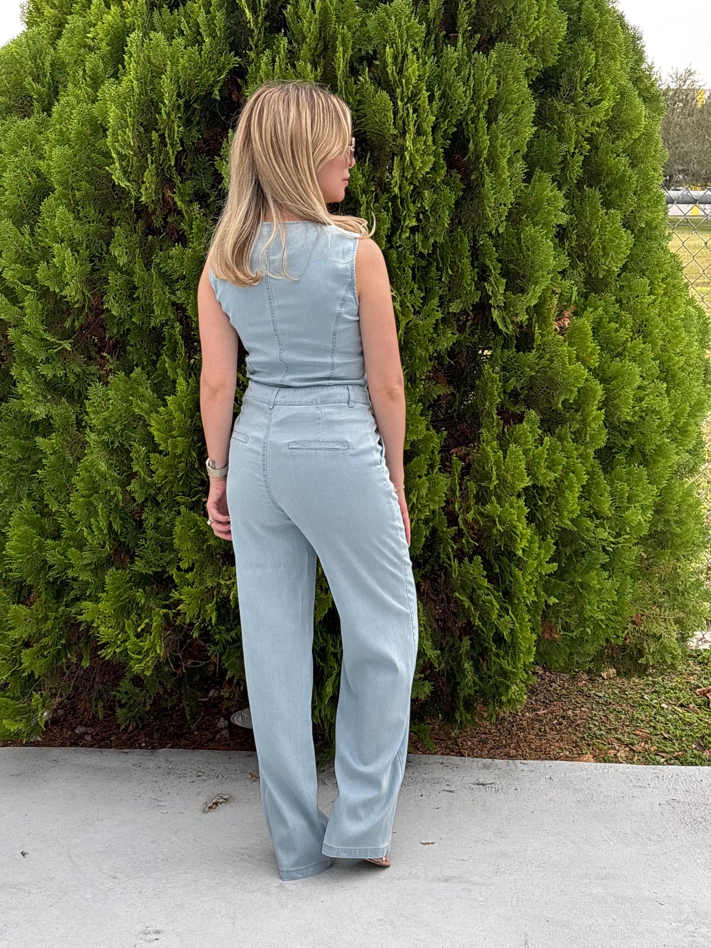 Evelyn denim set