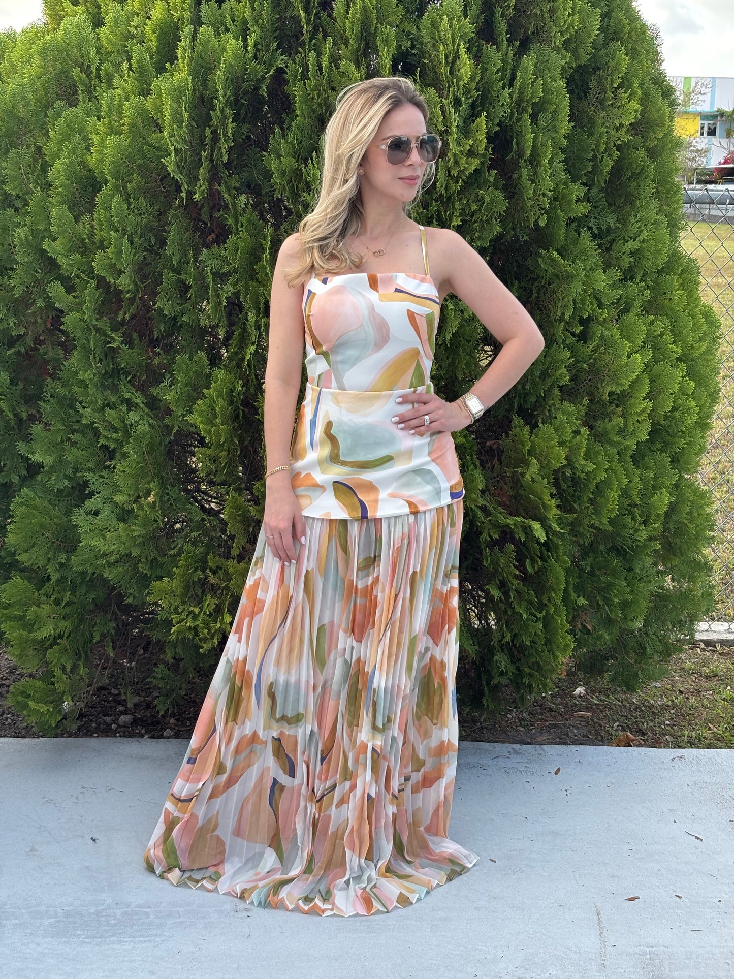 Indira maxi dress