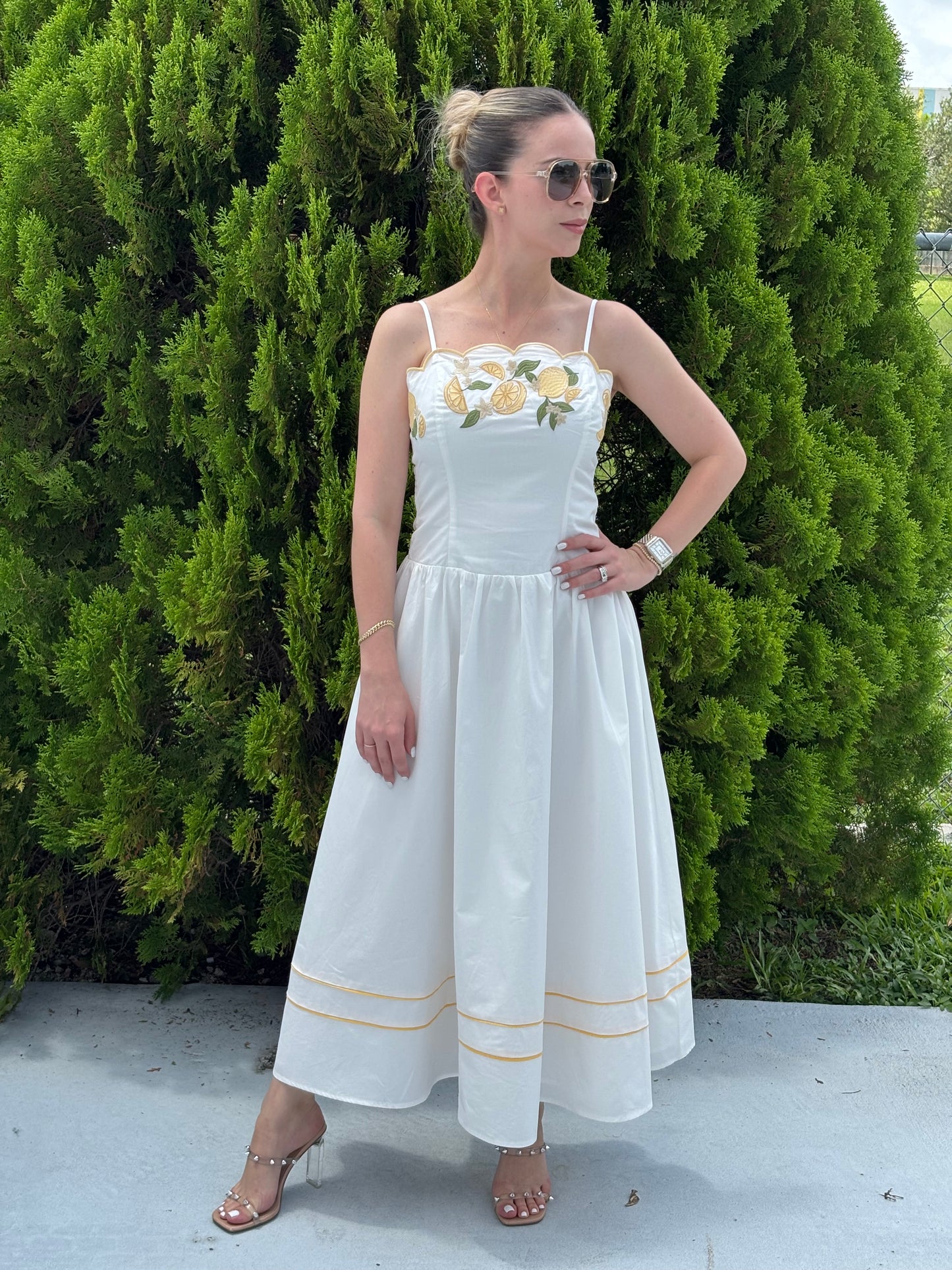 Lime dress