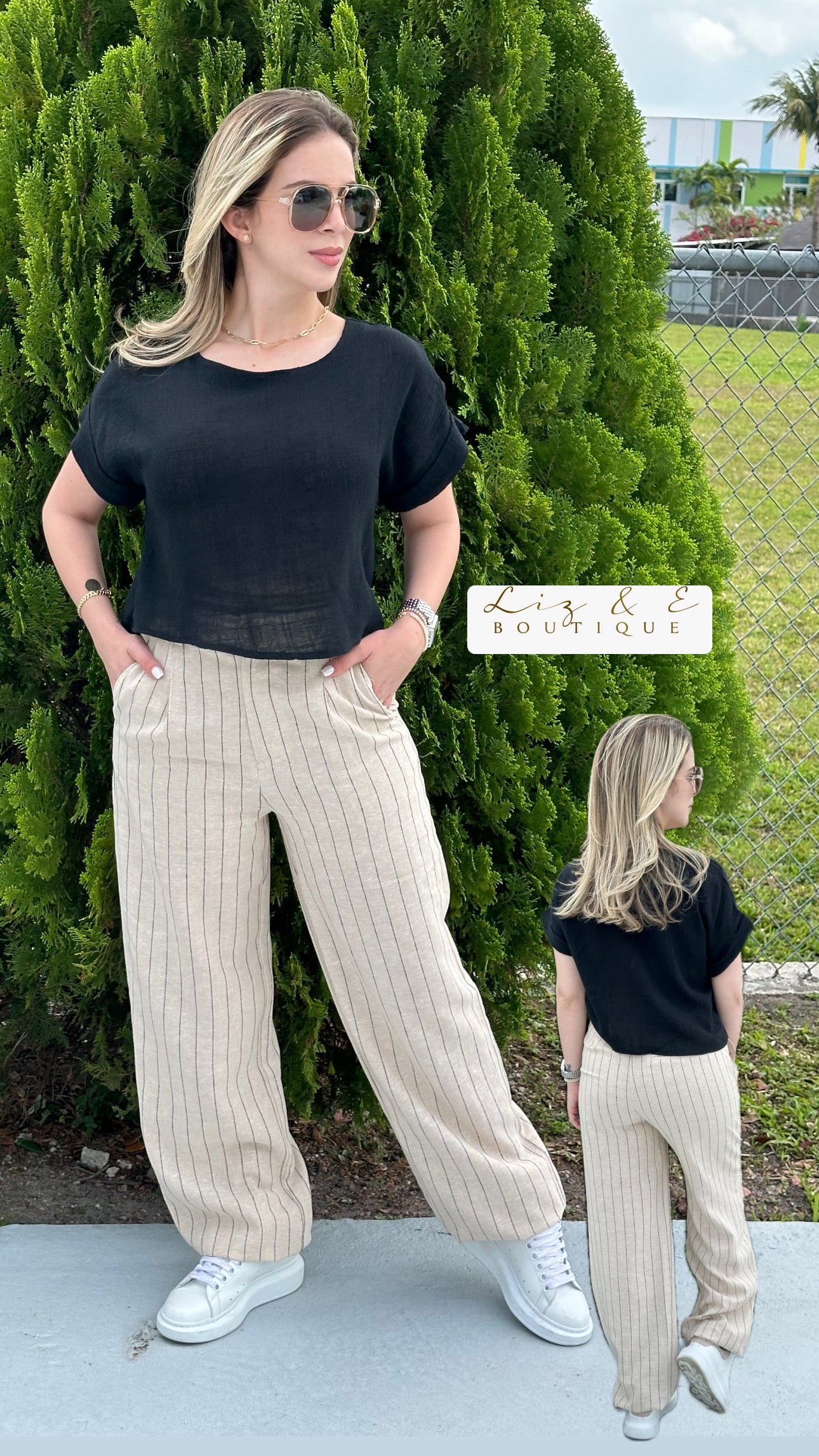 Linen top