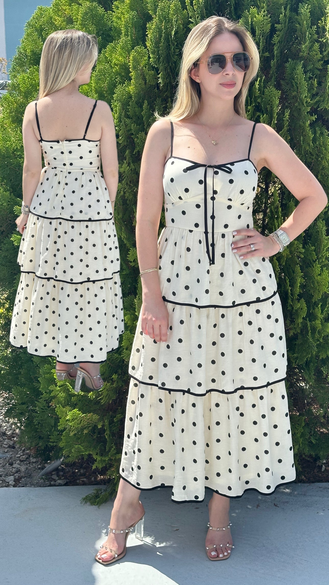 Leira middi dress