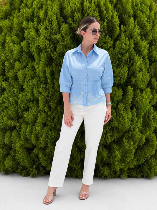 Blue pastel shirt