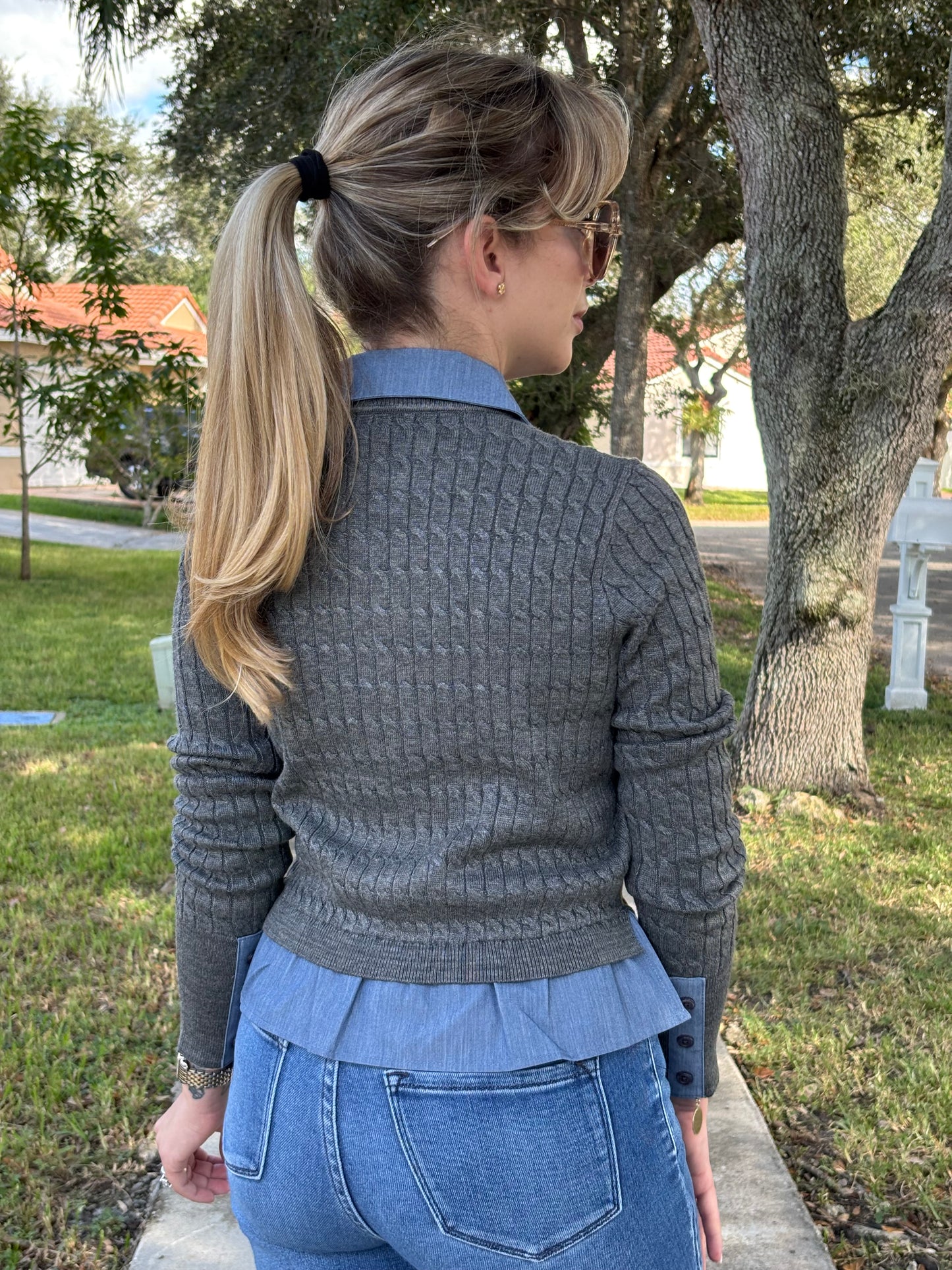 Long sleeve cardigan