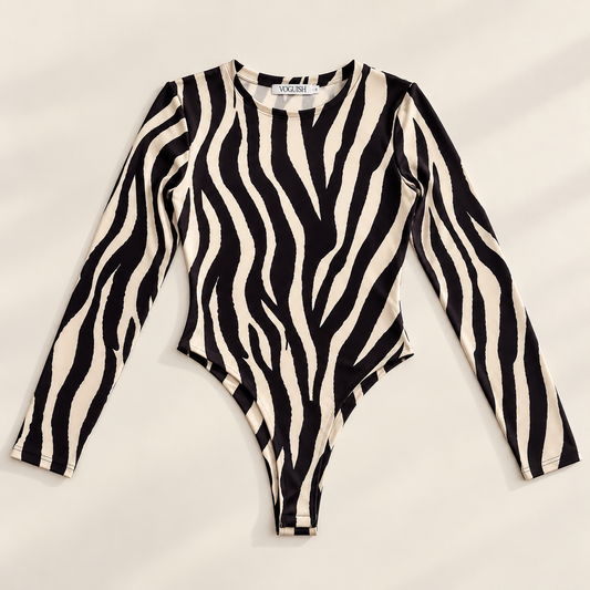 Zebra Voguish bodysuit