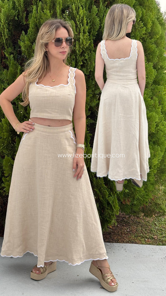 Alicia linen set