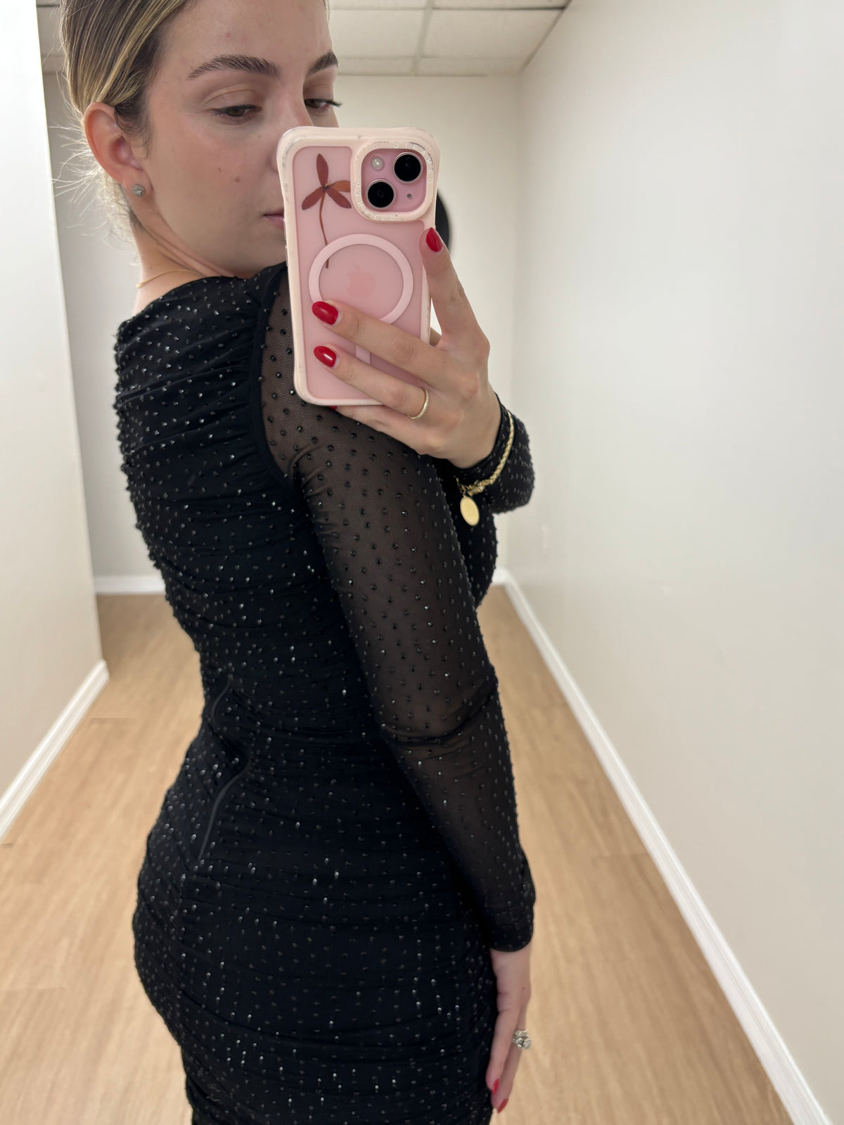 Crystal touch dress