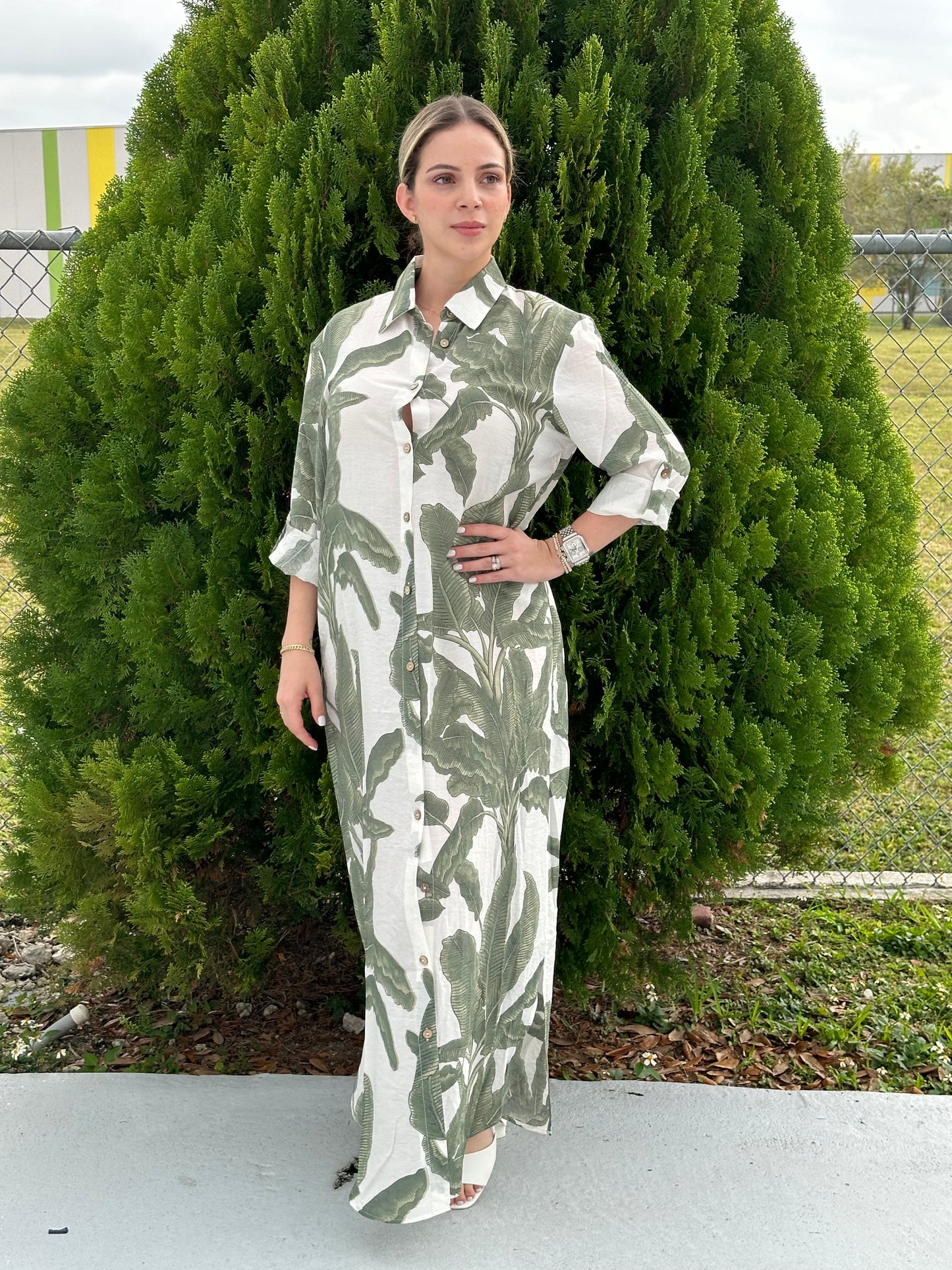 Maldivas maxi dress