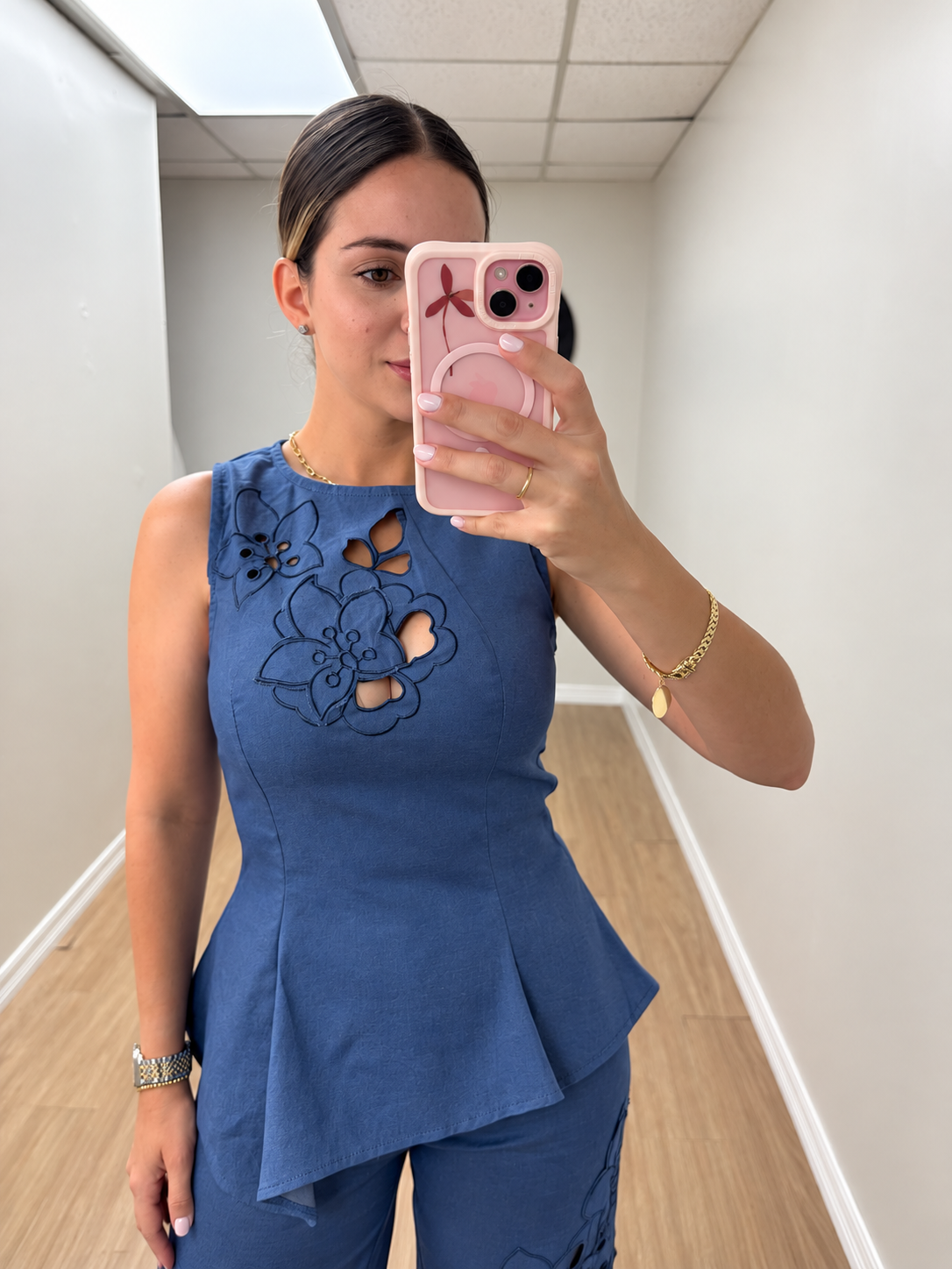 Raquel blue set