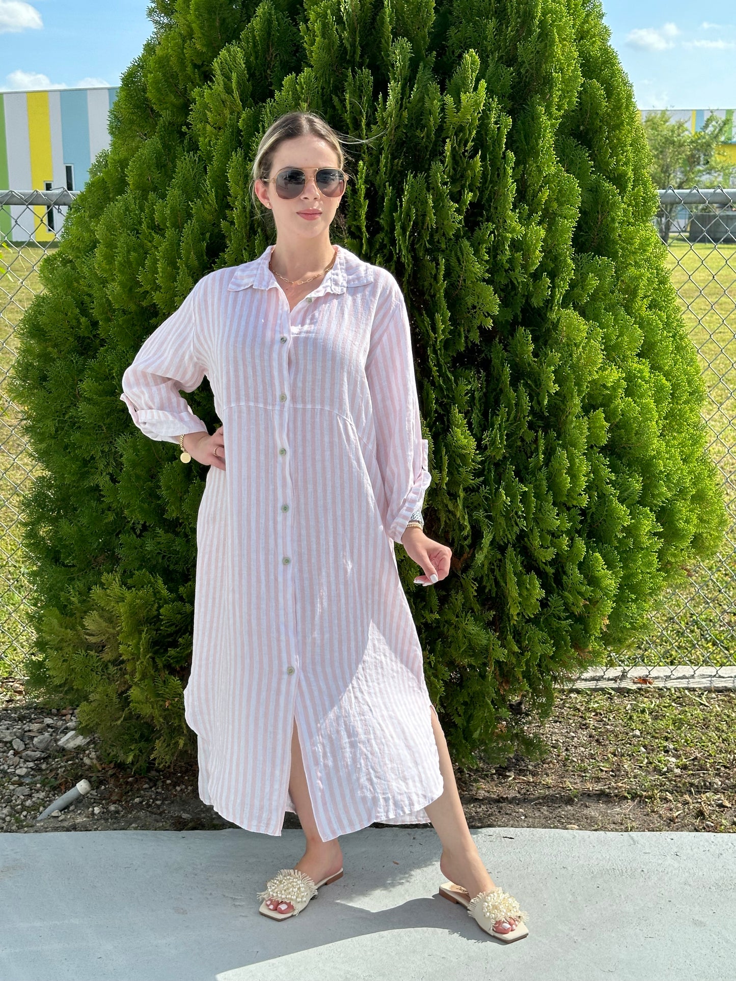 Italian Pink Stripes