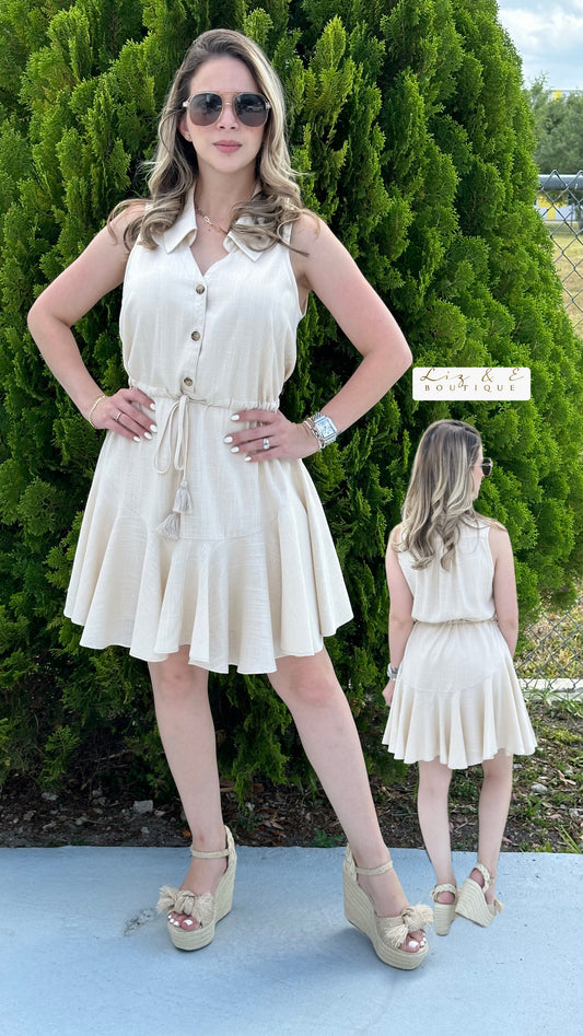 Annie linen dress