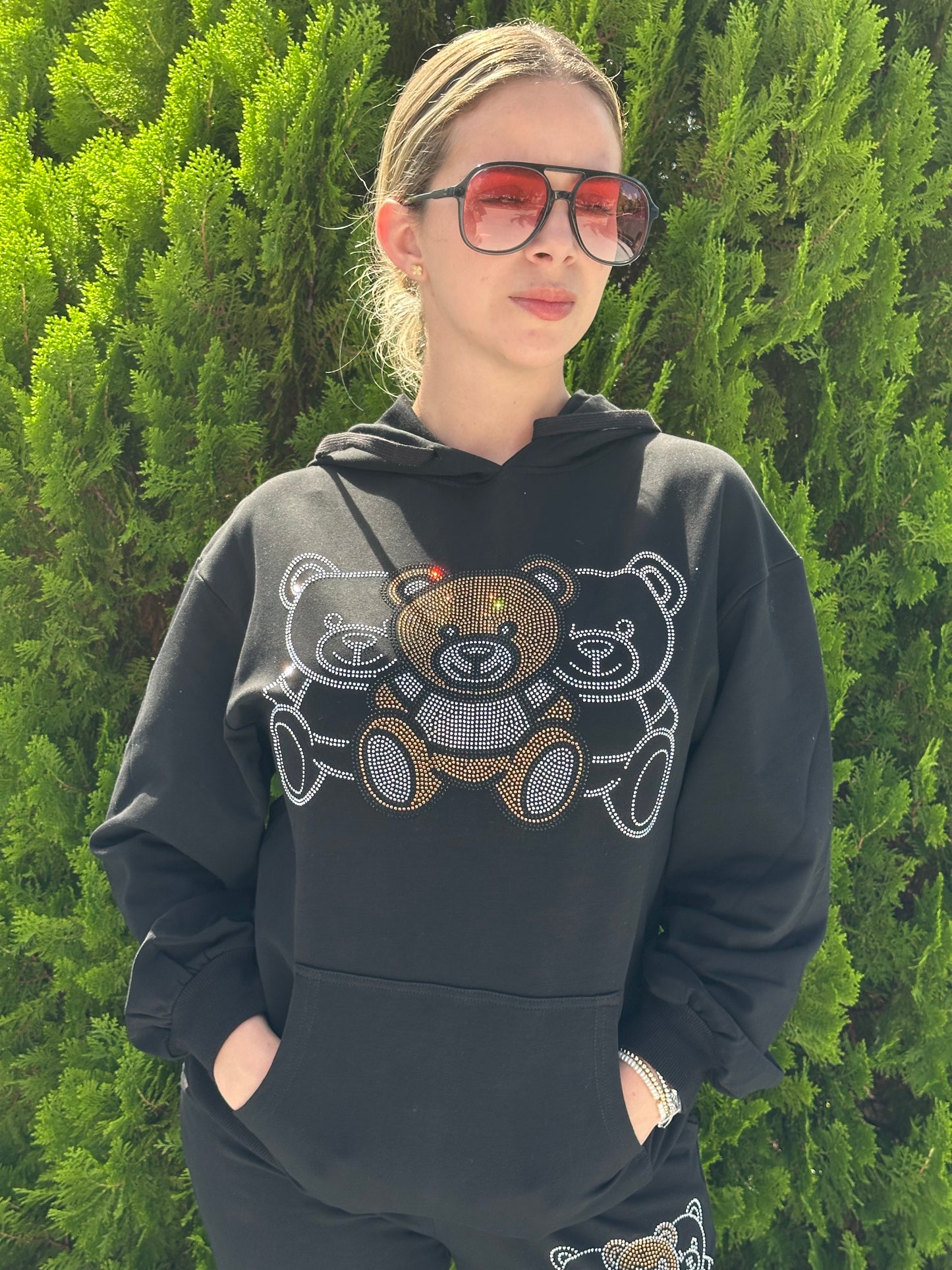 Bear long sleeve set