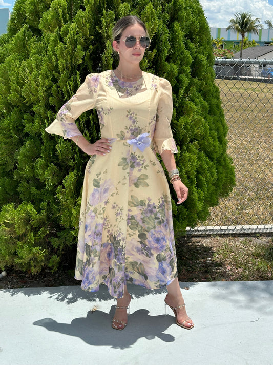 Orquidea Maxi dress