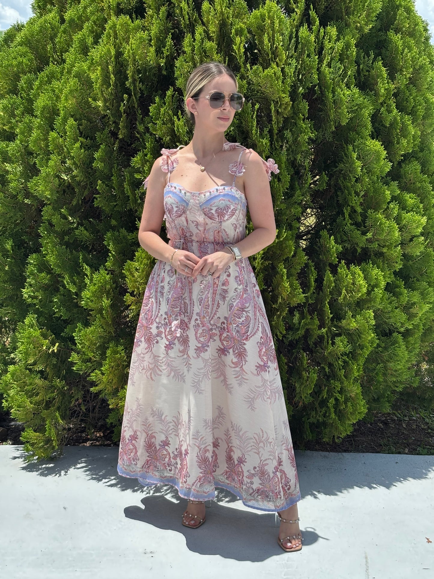 Midi dress Tatiana pink