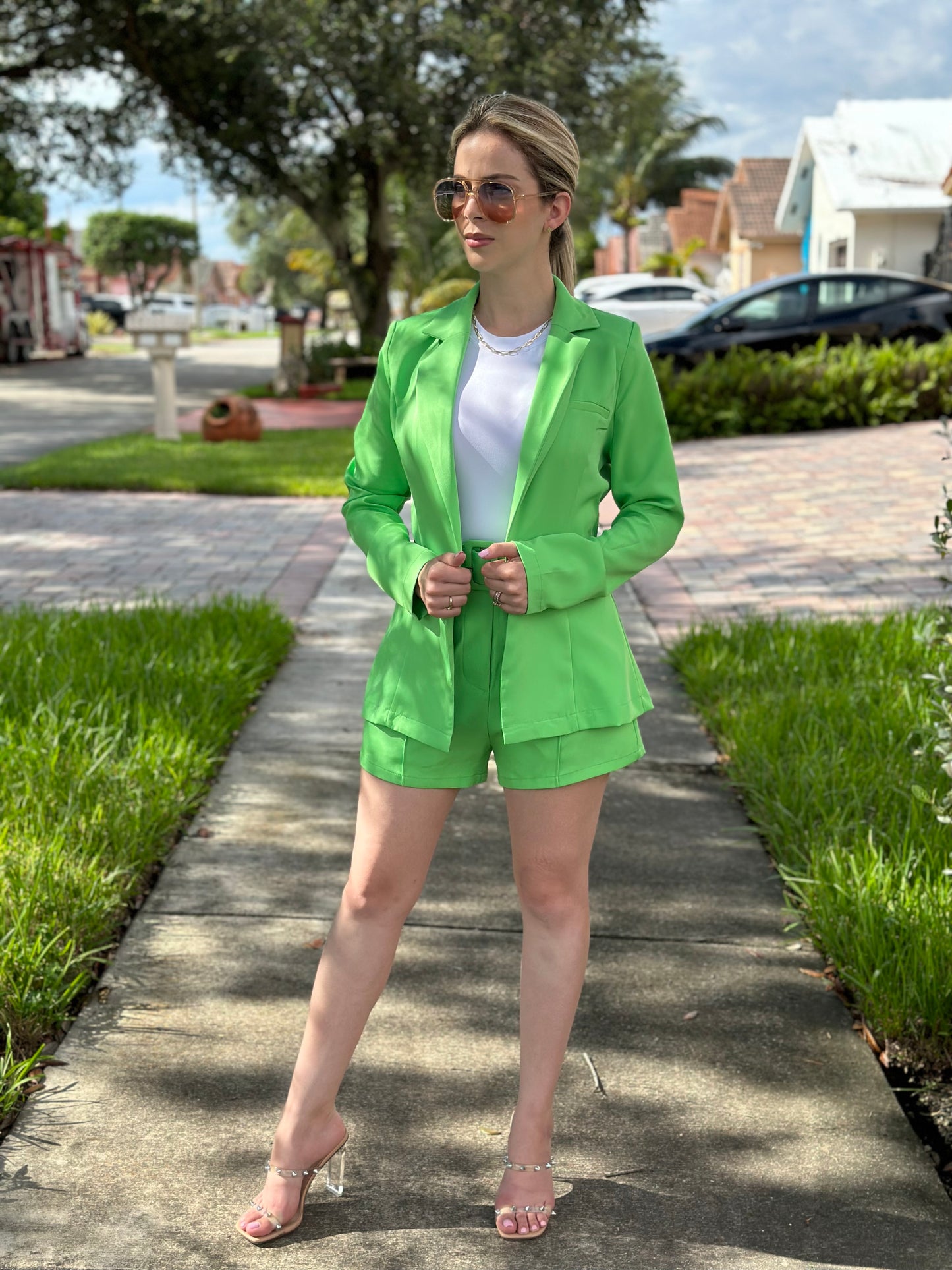 Green apple set