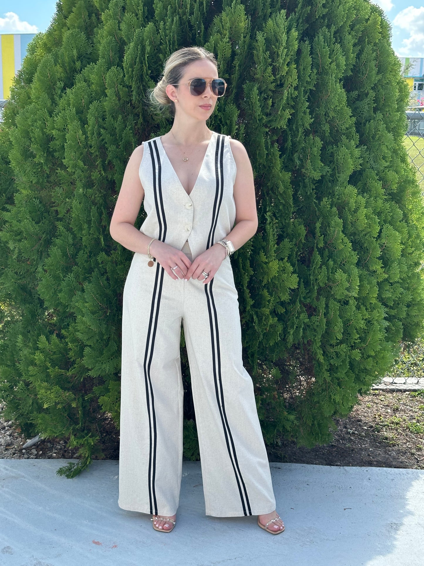 Briana linen set