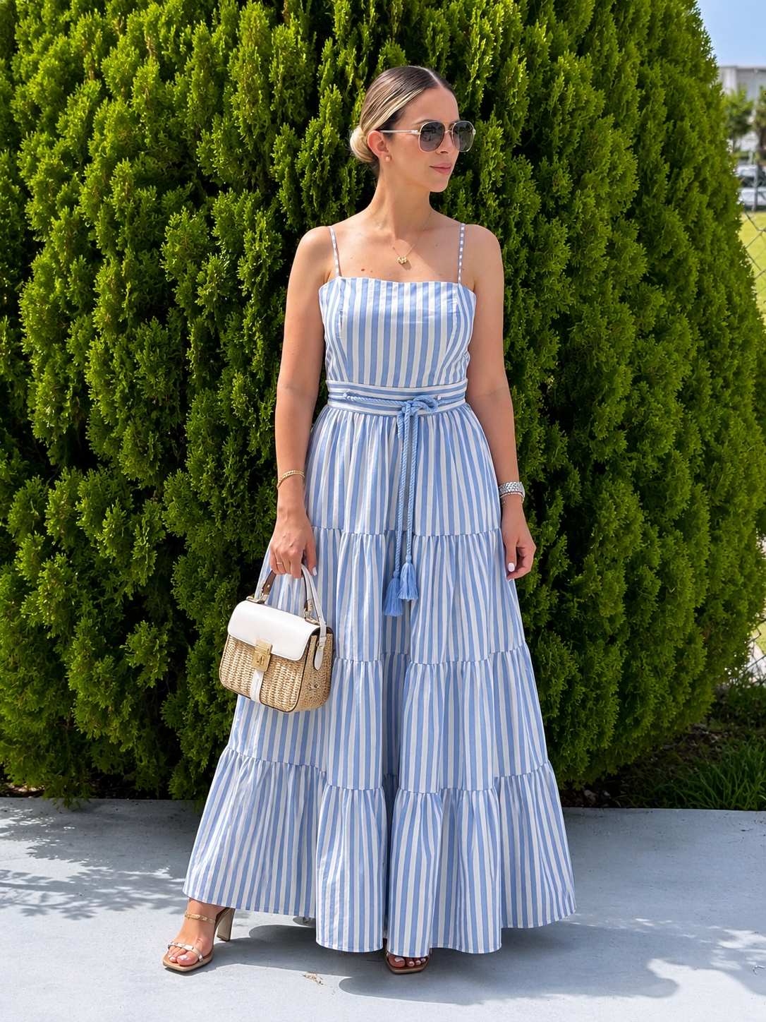 Ivette blue dress
