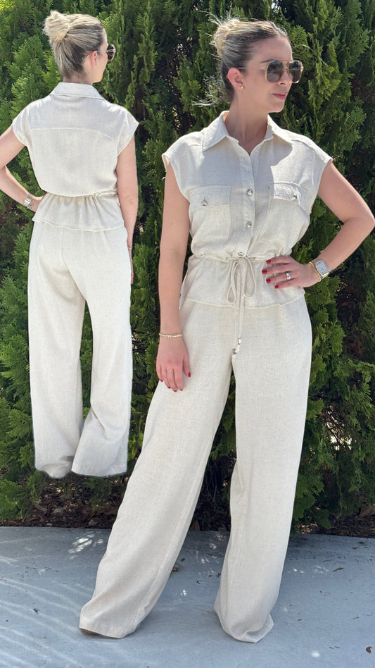 Linen Jumpsuit