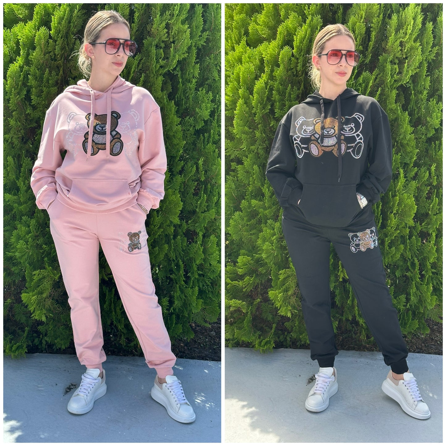 Bear long sleeve set
