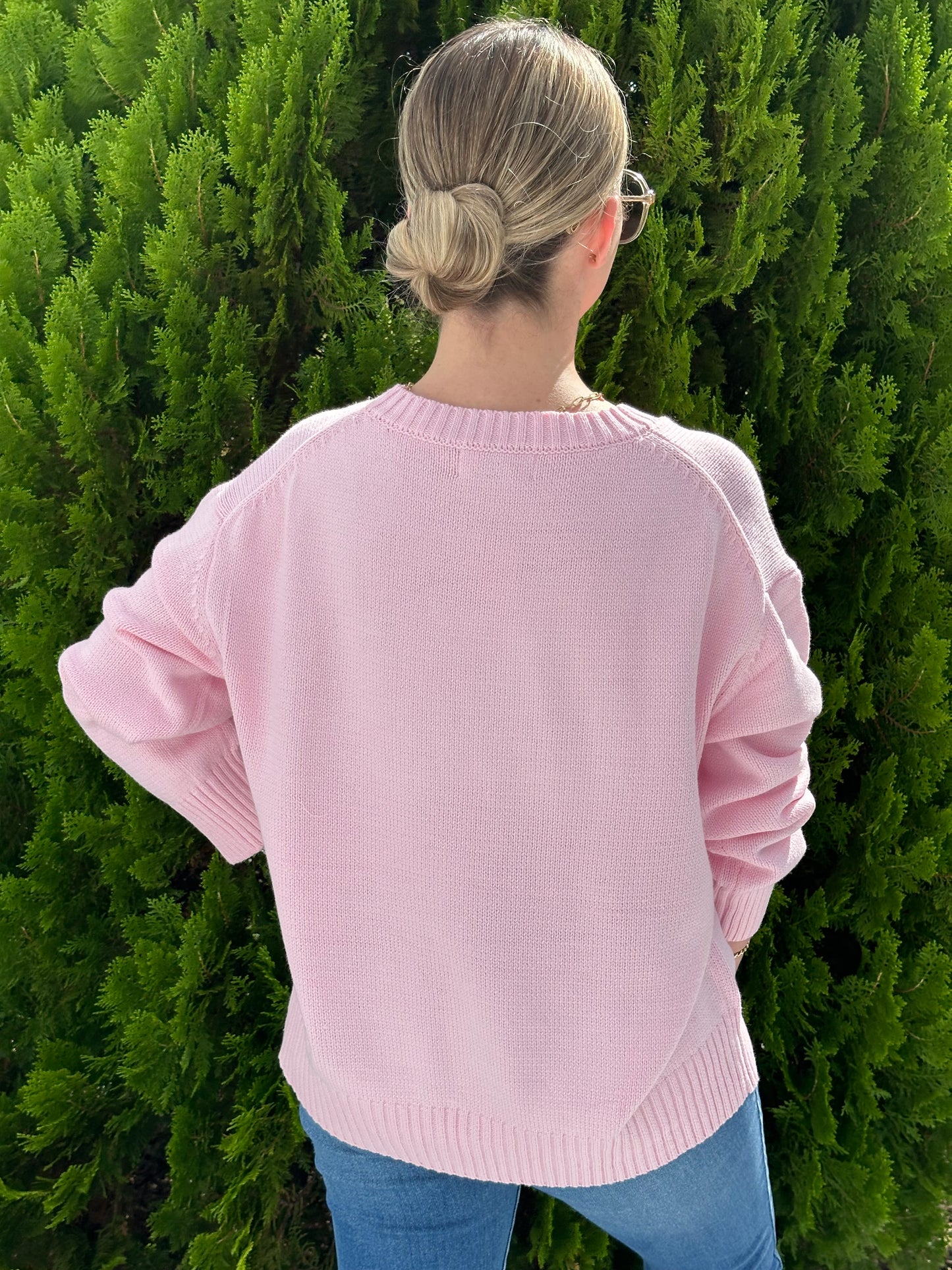 One heart sweater