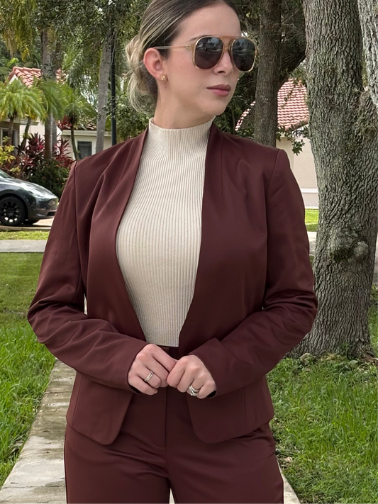 OVI Chocolate Blazer