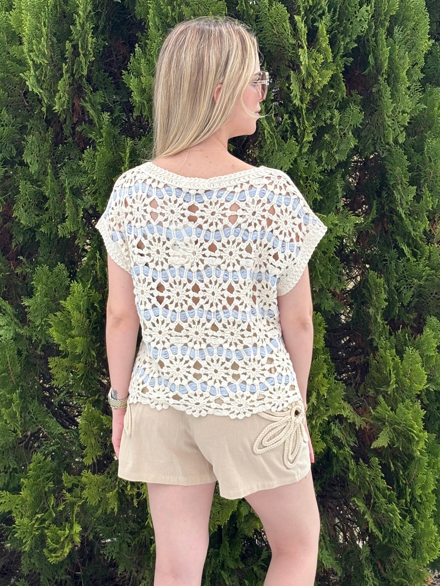 Lenny crochet top