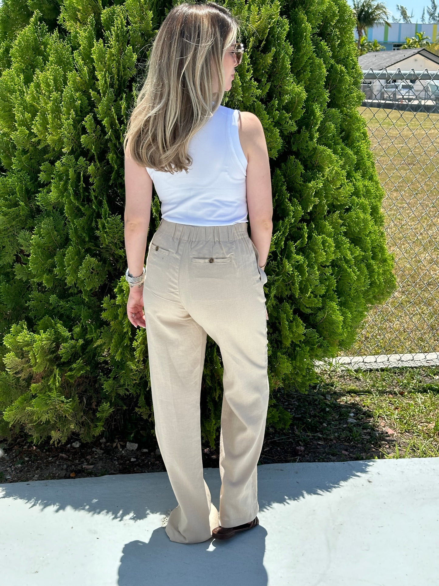 Sand Linen pants