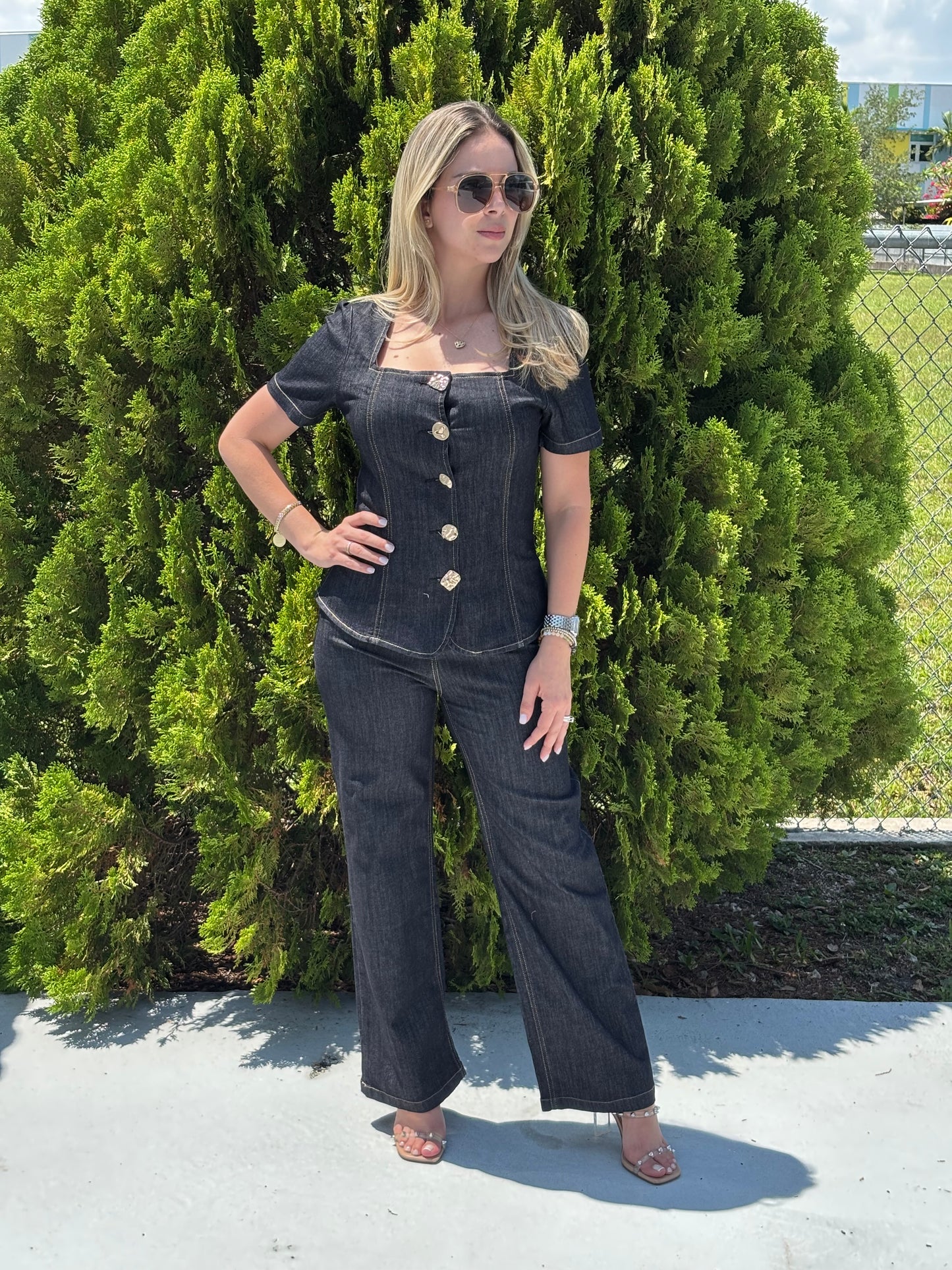 Lena denim set