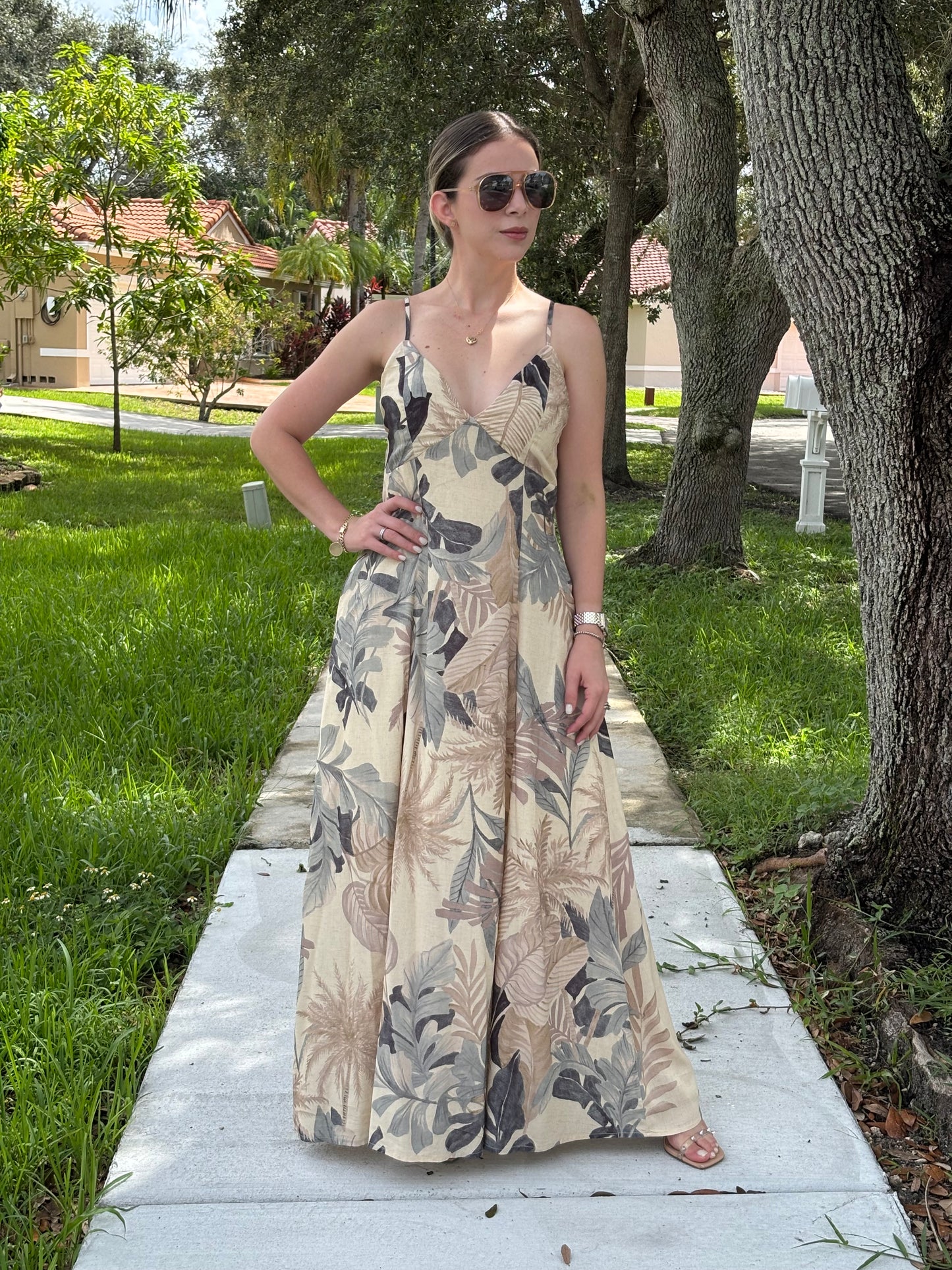 Megan Fall maxi dress