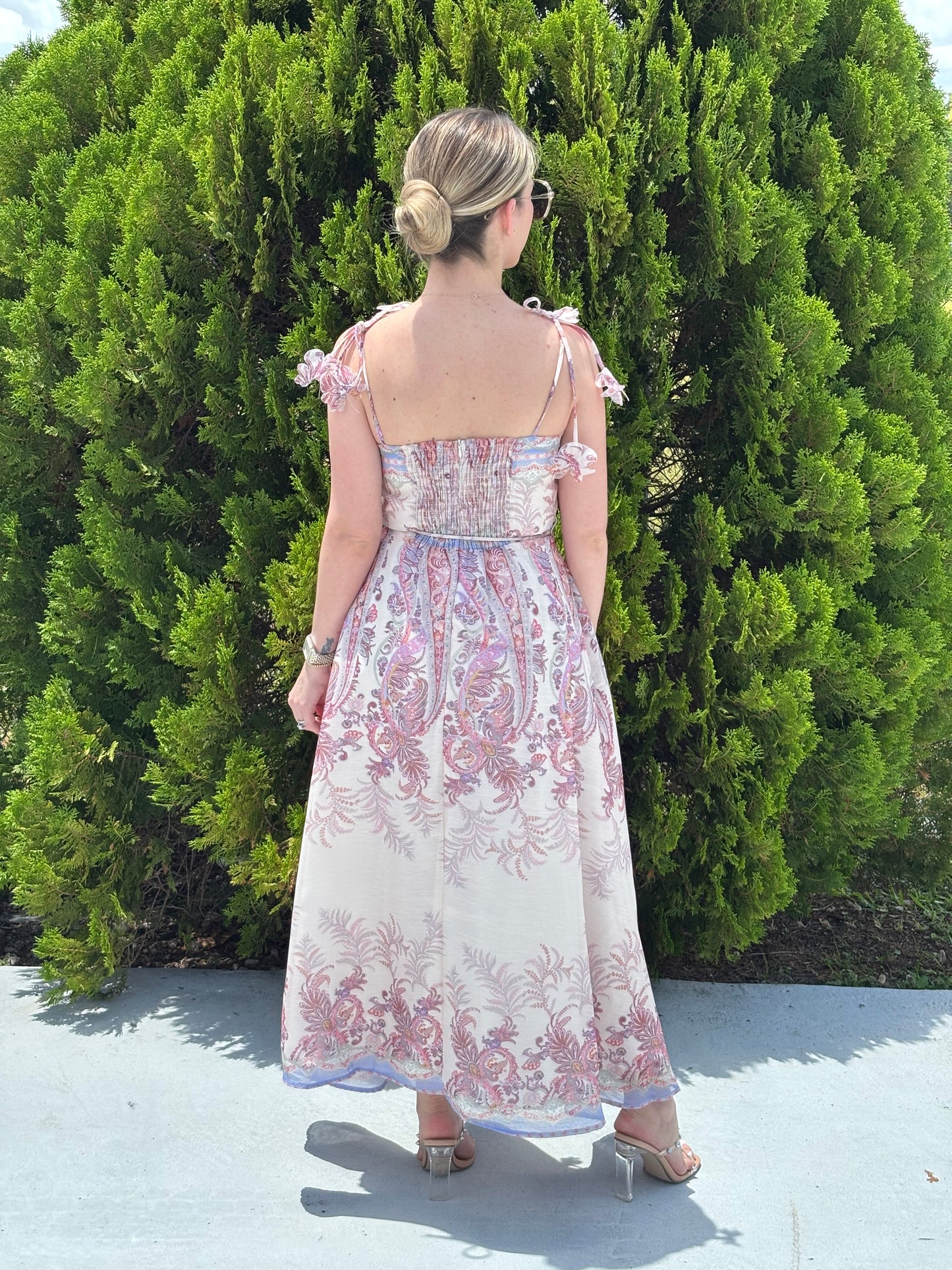 Midi dress Tatiana pink