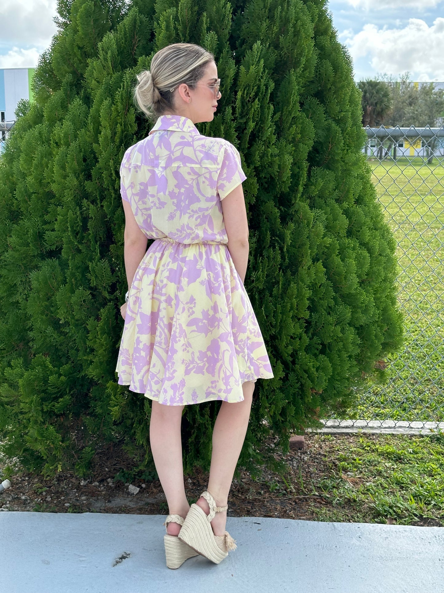 Livie dress yellow