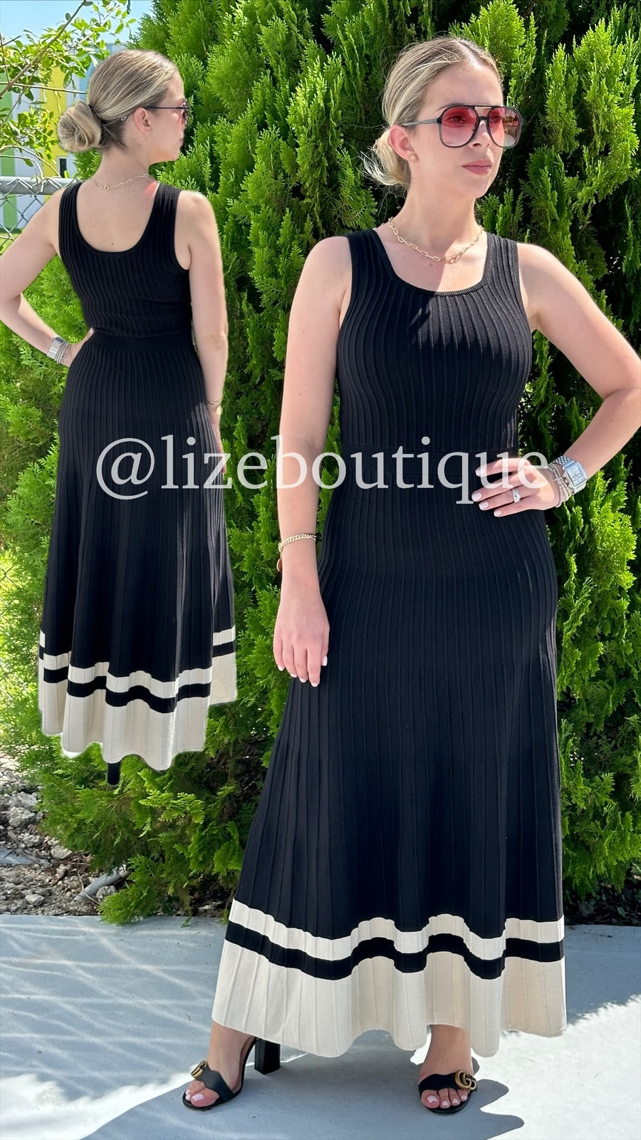 Flavia maxi dress