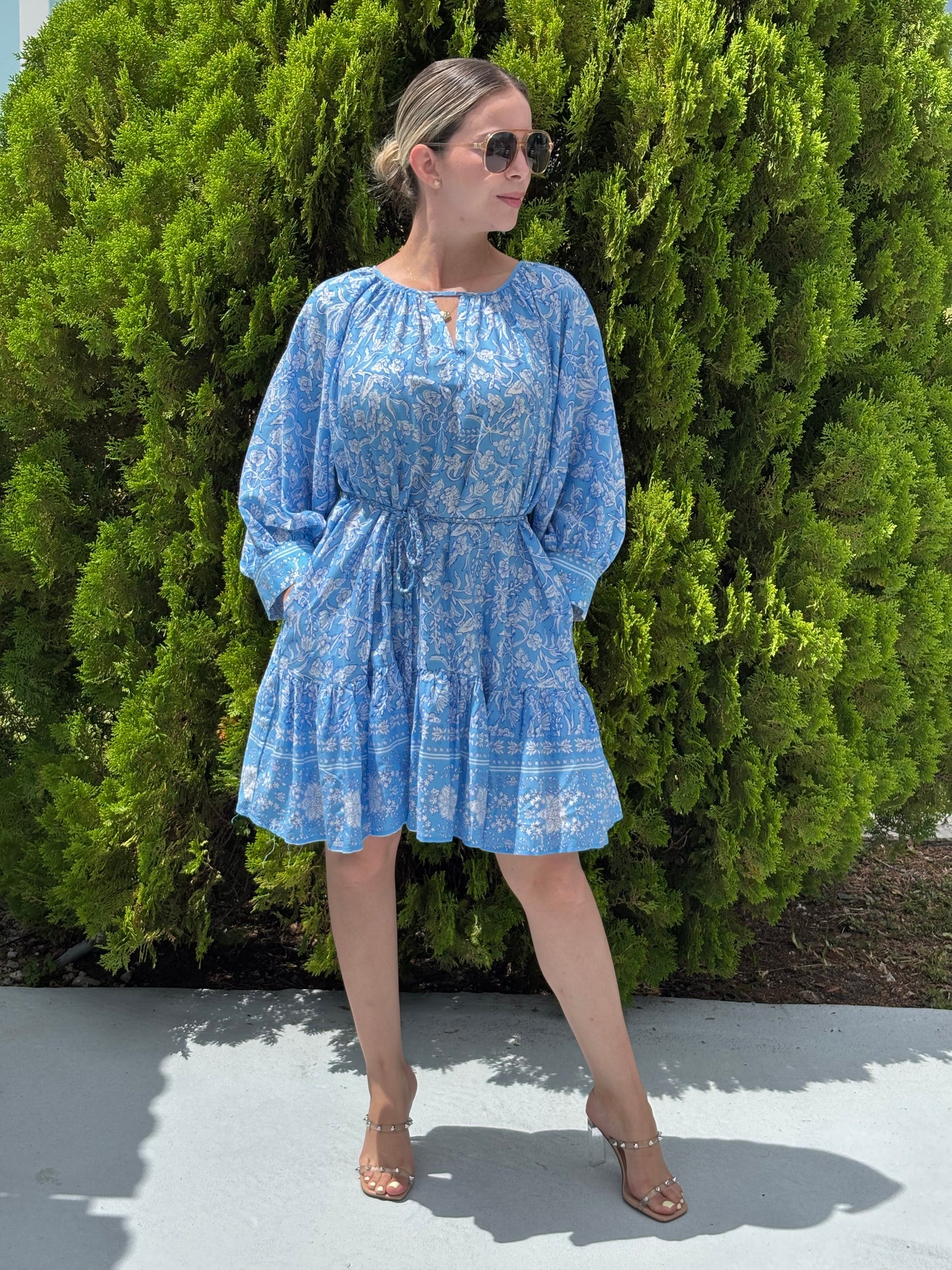 Blue Bloom dress