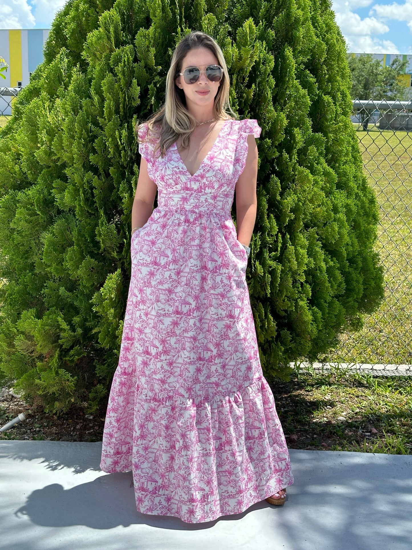 Angelina Maxi dress
