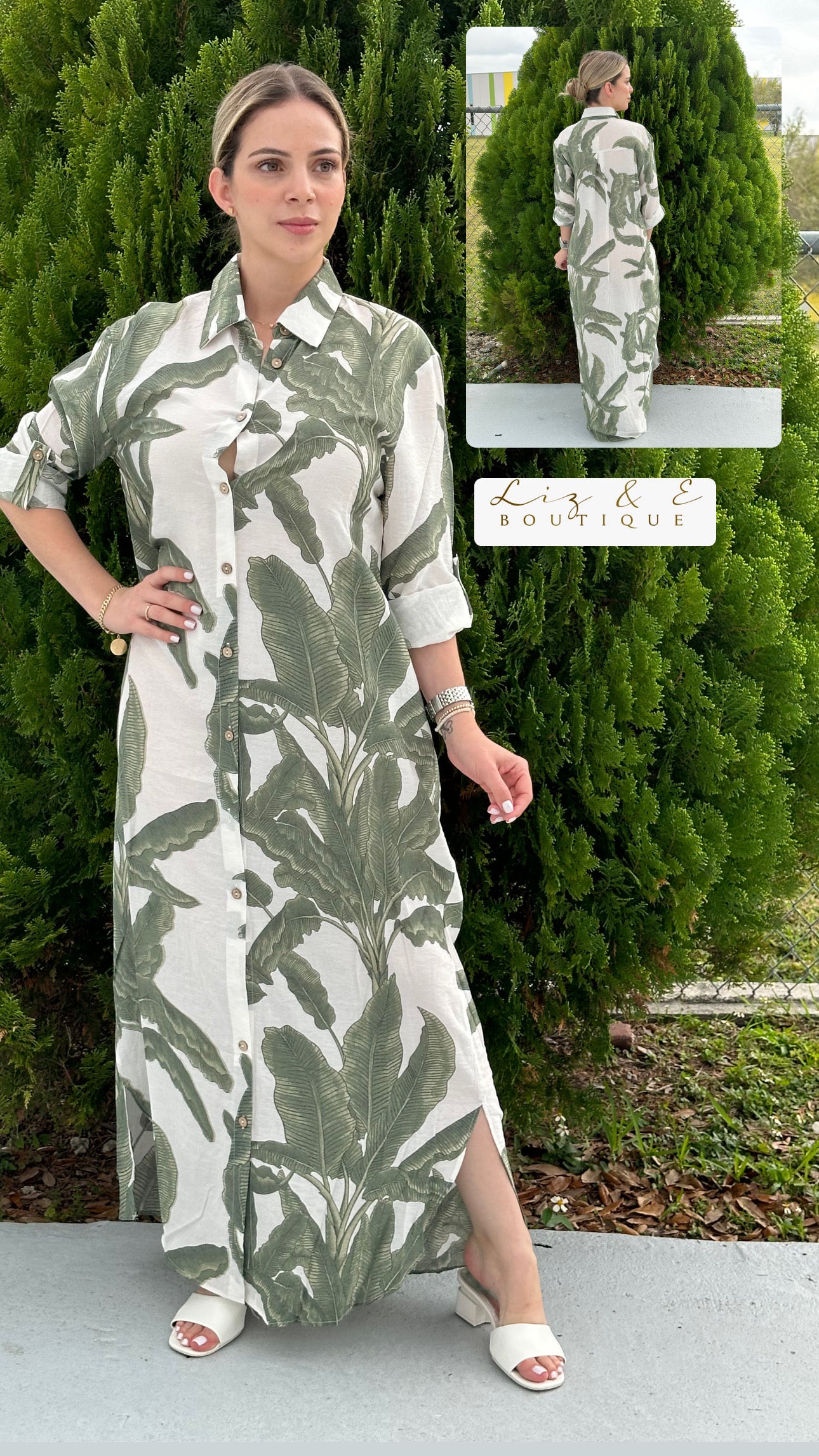 Maldivas maxi dress
