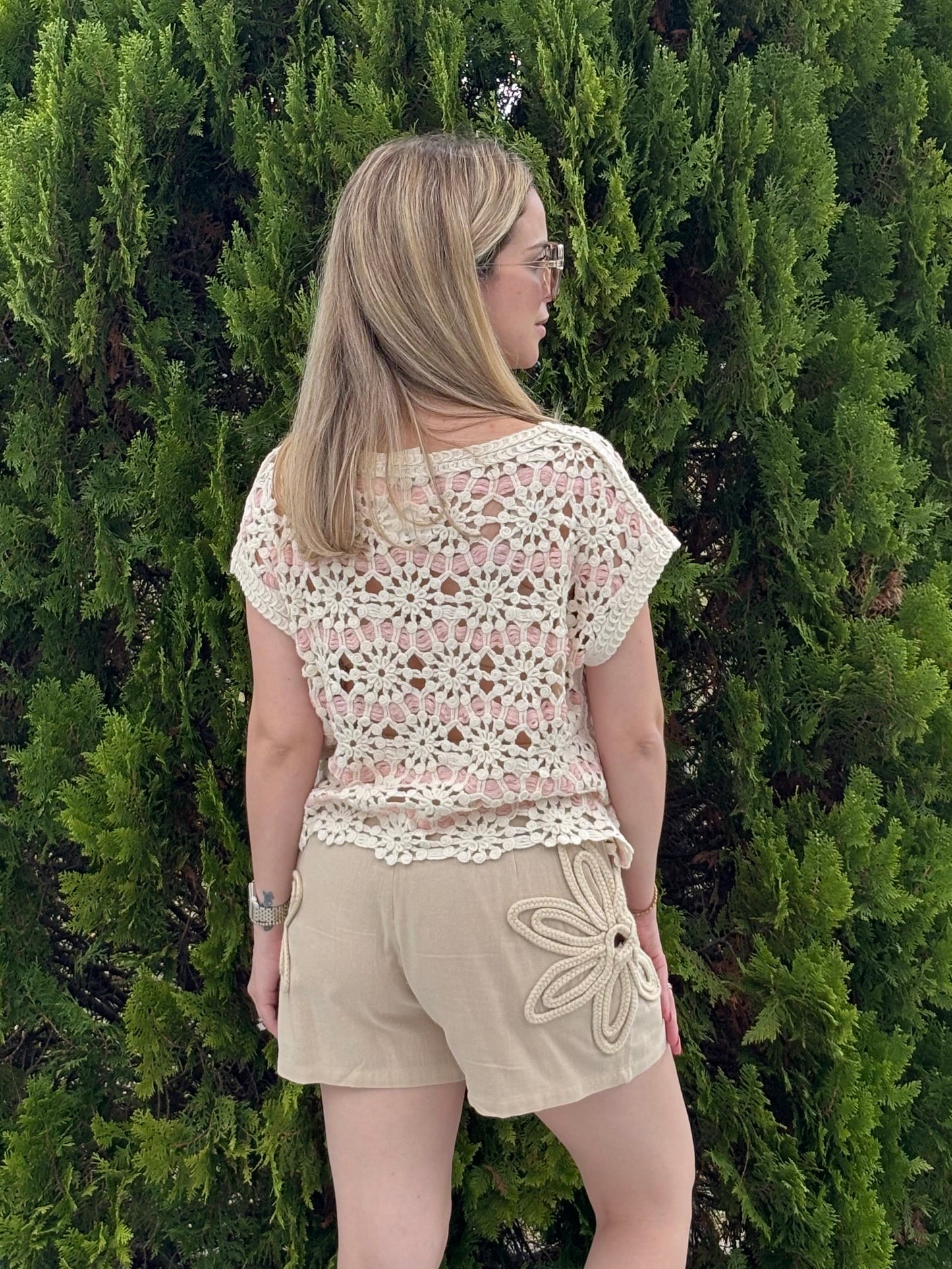 Lenny crochet top