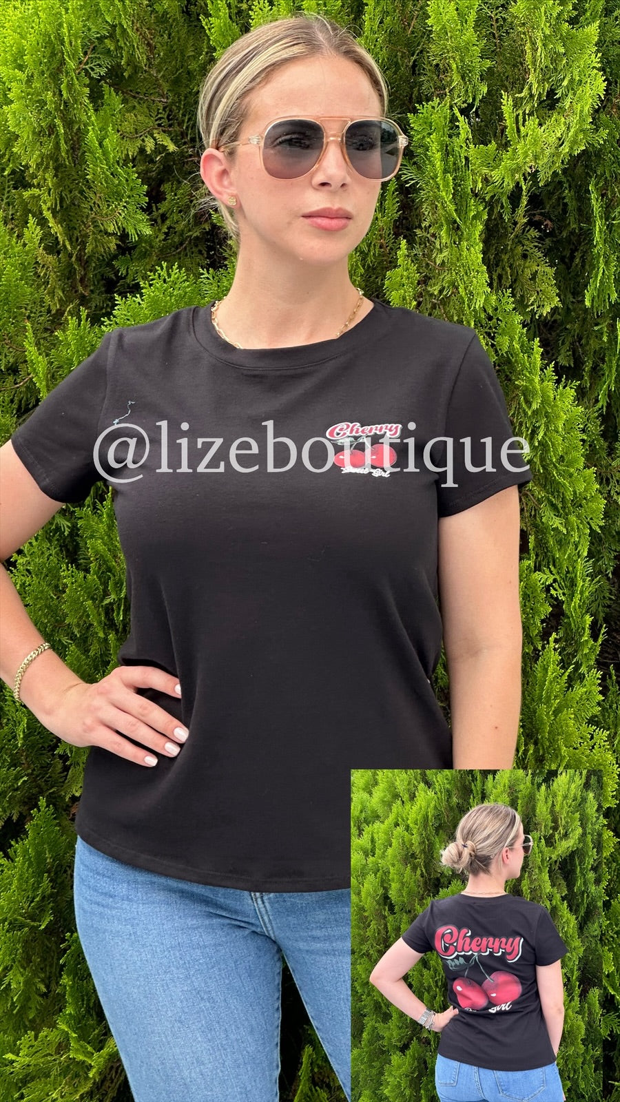 Cherry sweet girl shirt