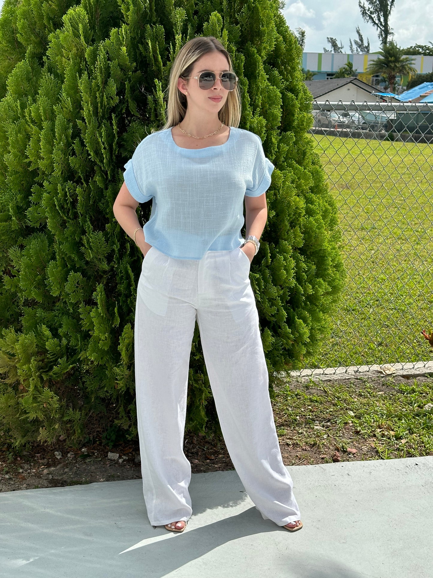 Linen pants