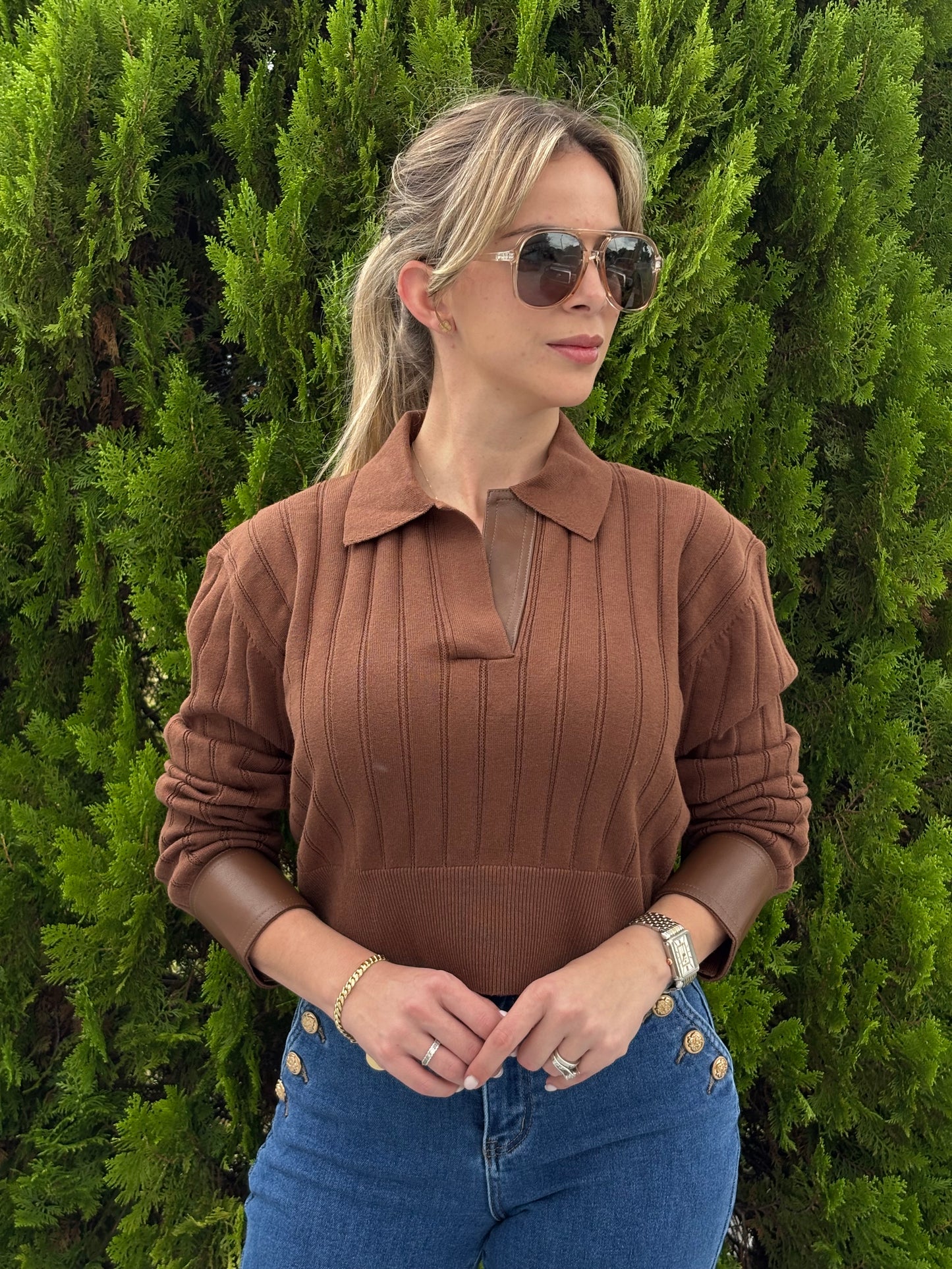 Chocolate sweater