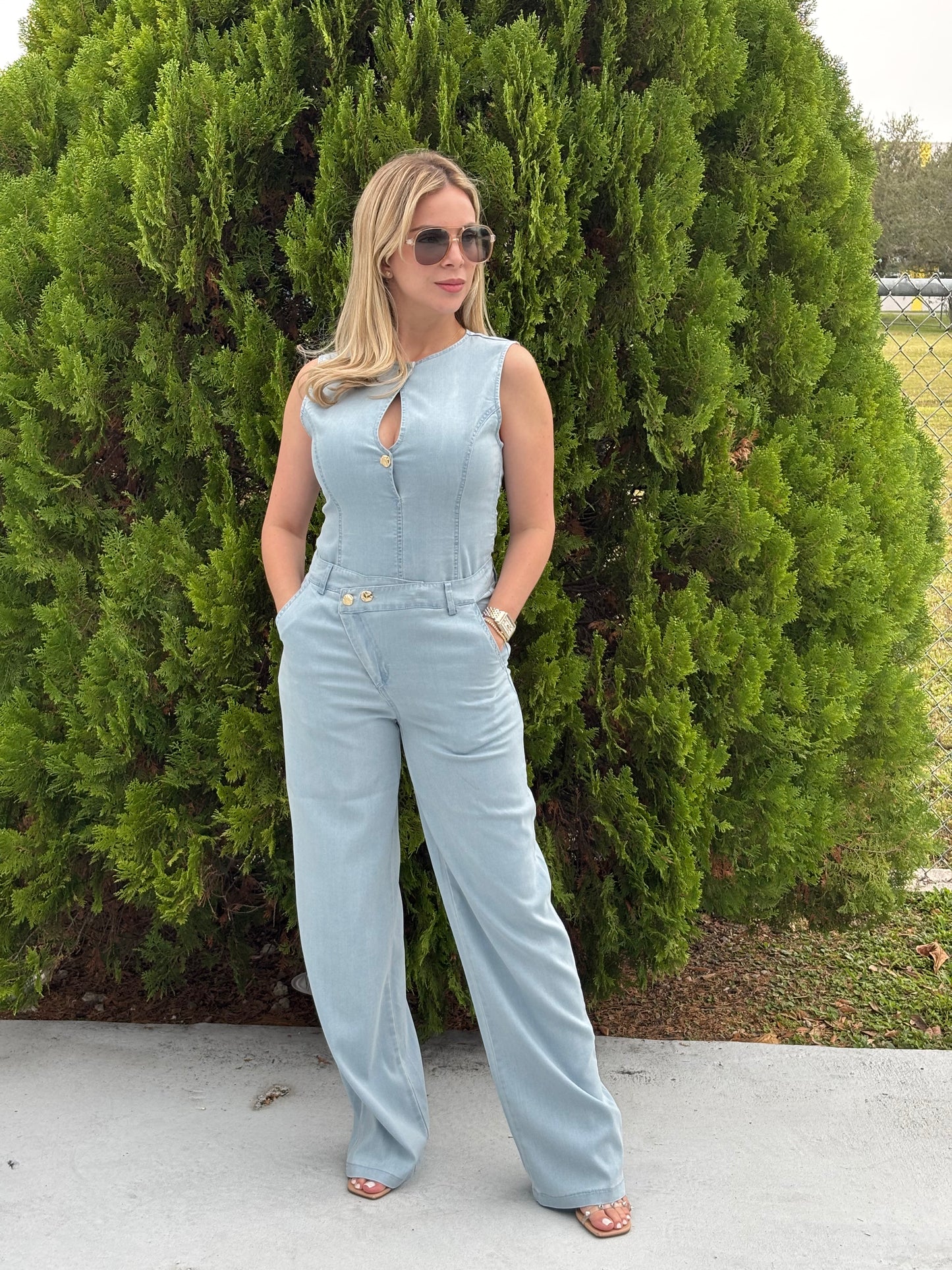 Evelyn denim set